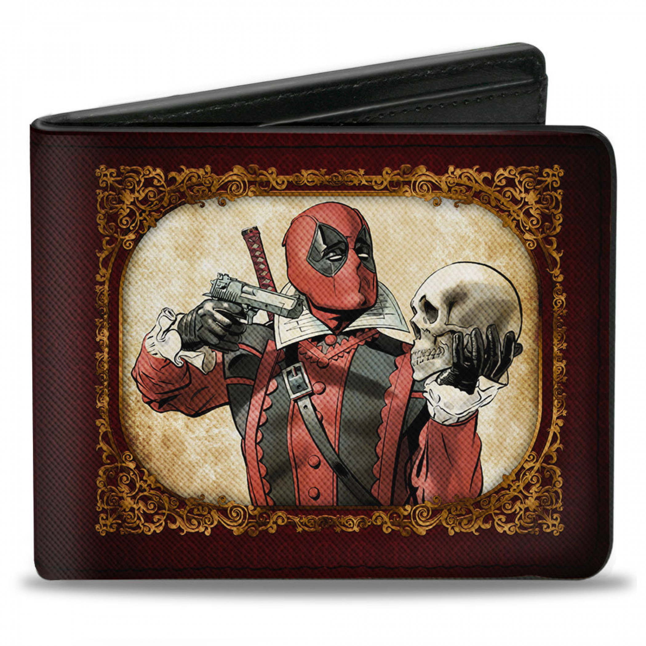 Deadpool Issue #21 Variant Shakespool Bi-Fold Wallet, Multi-Color