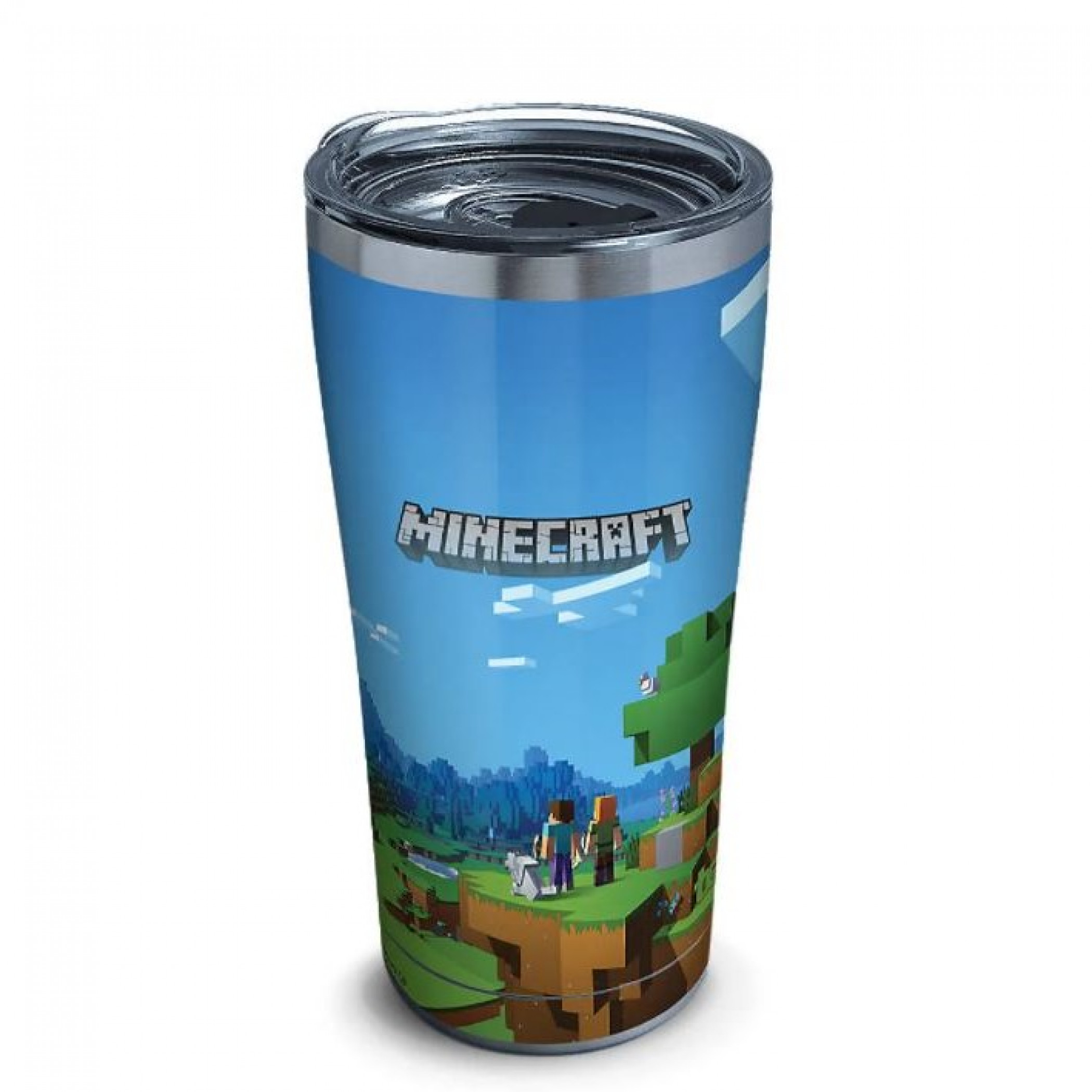 Minecraft Cover Art 20 oz Stainless Steel Tervis® Tumbler Travel Mug, Multi-Color