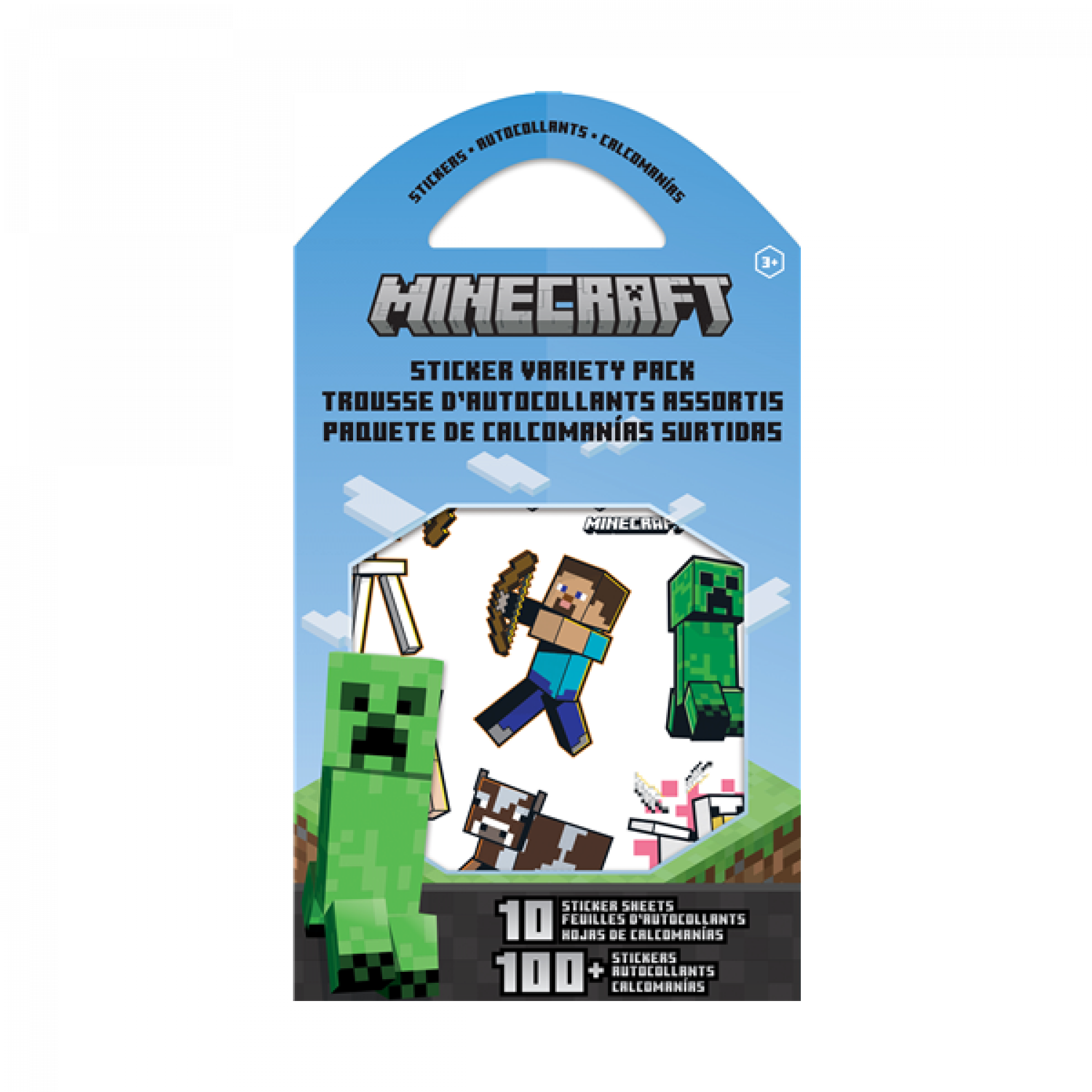 Minecraft Medley Sticker Pack, Multi-Color