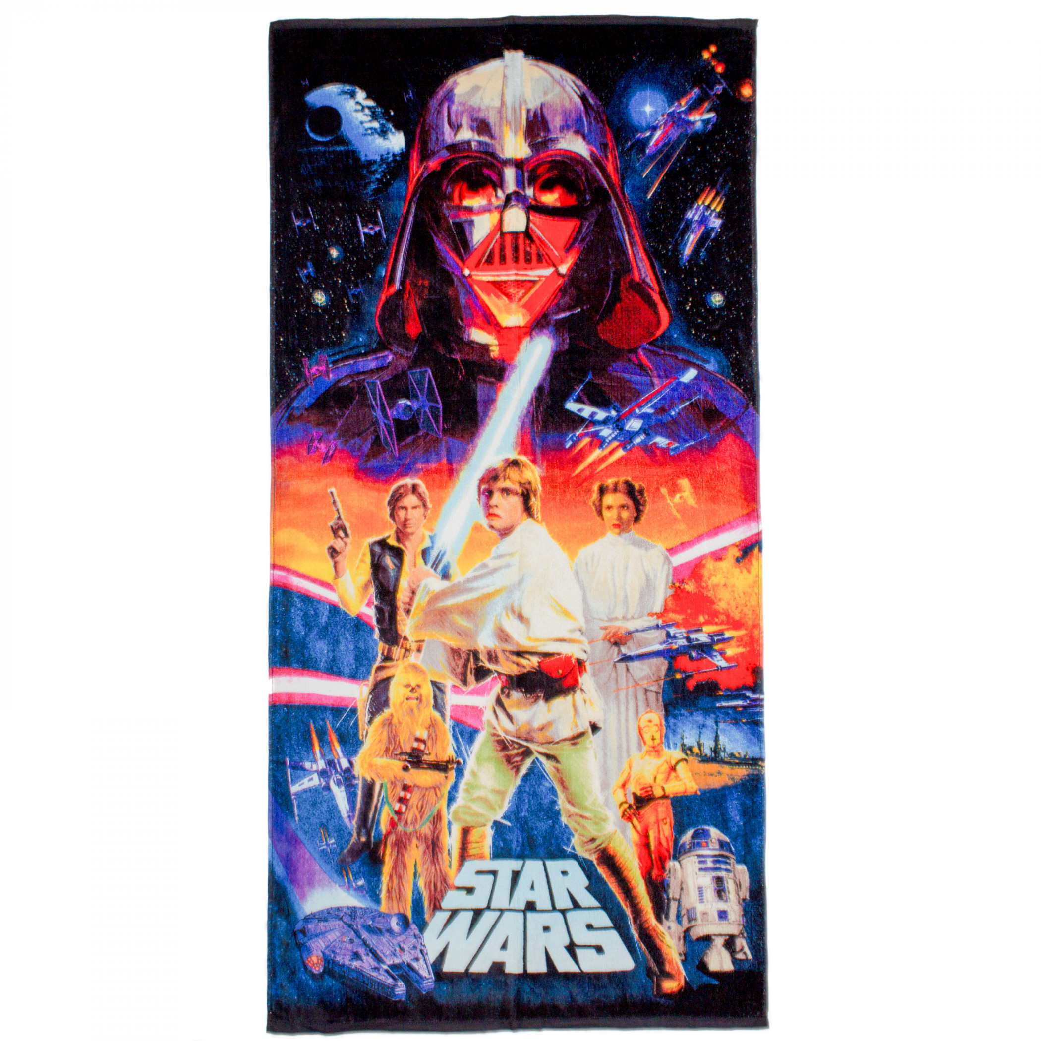 Star Wars Movie Poster Beach Towel, Multi-Color