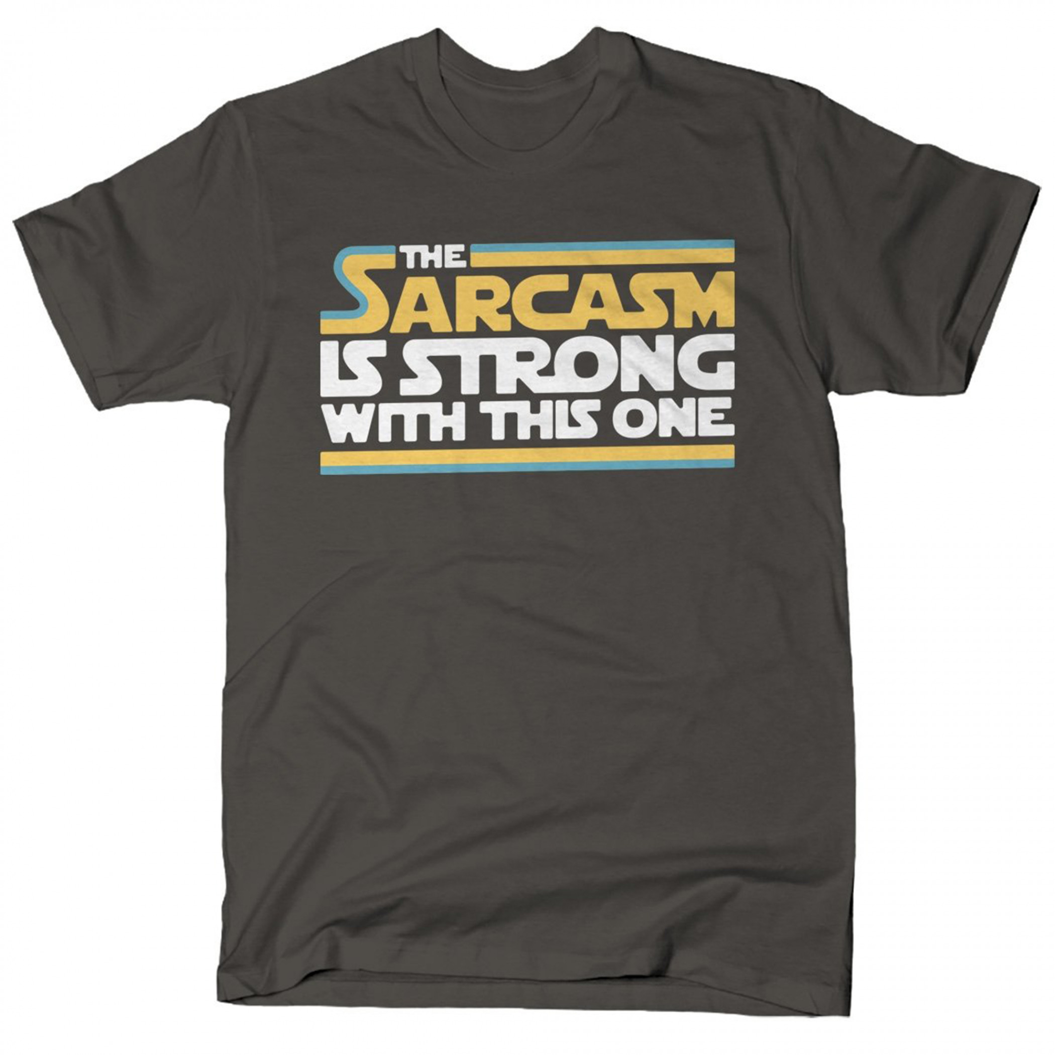 Star Wars The Sarcasm Is Strong With This One T-Shirt, Black