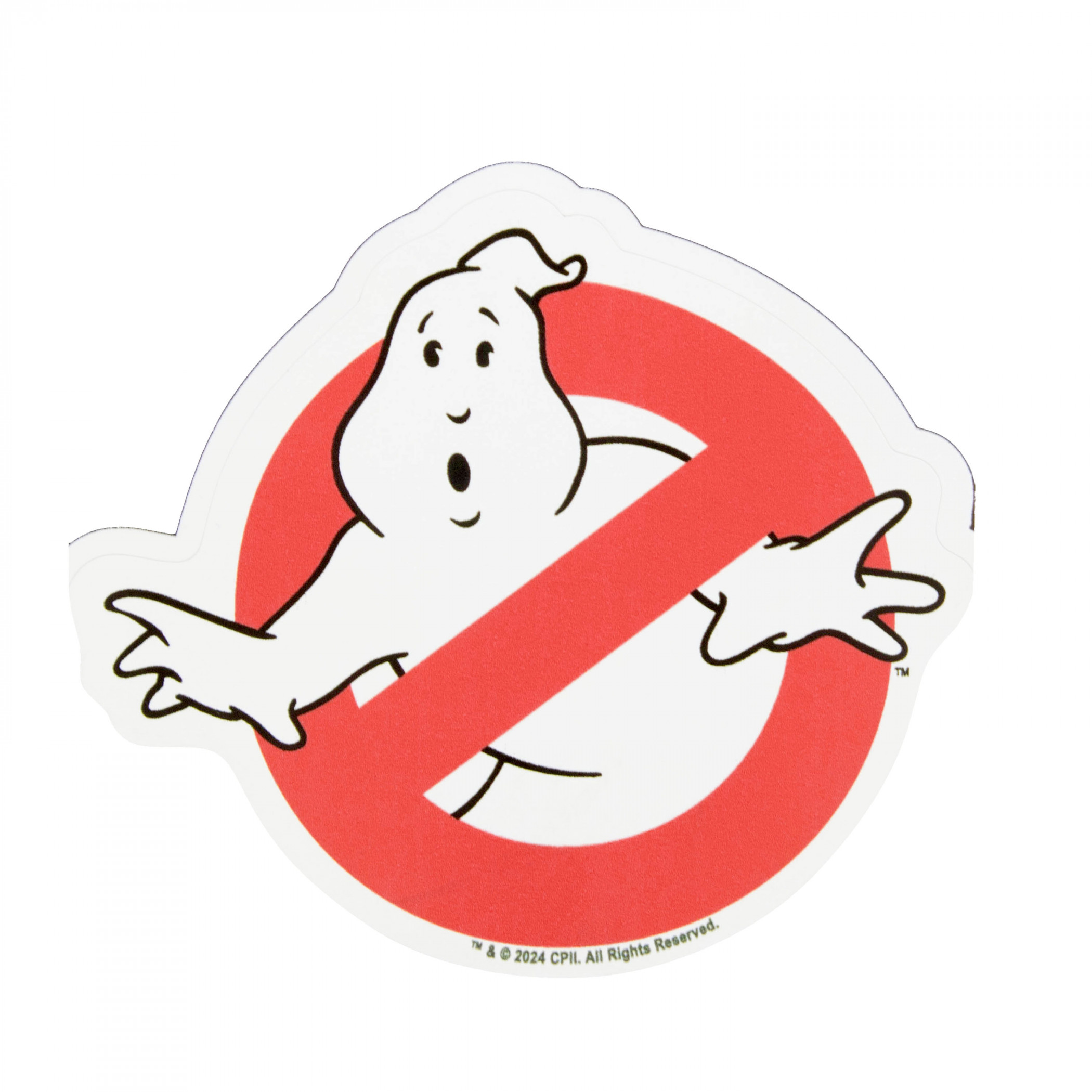Ghostbusters No-Ghost Logo Vinyl Magnet, Multi-Color