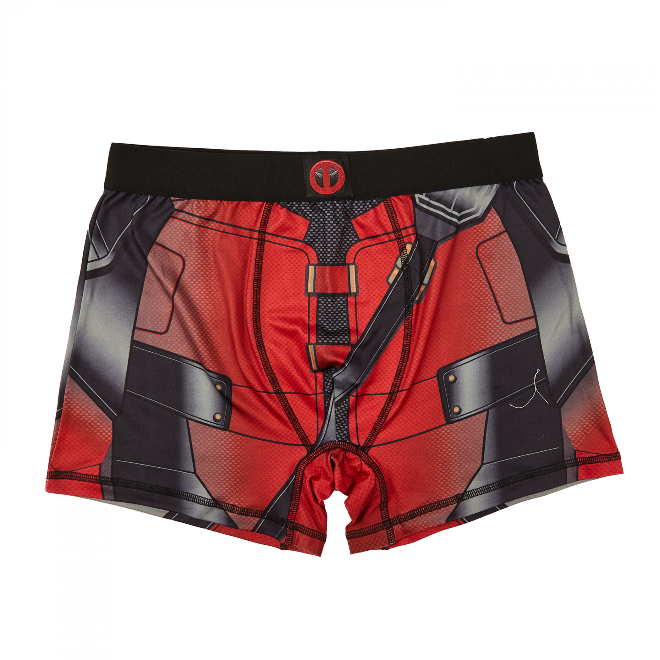 Deadpool Cosplay Suit Men's Underwear Boxer Briefs, Red