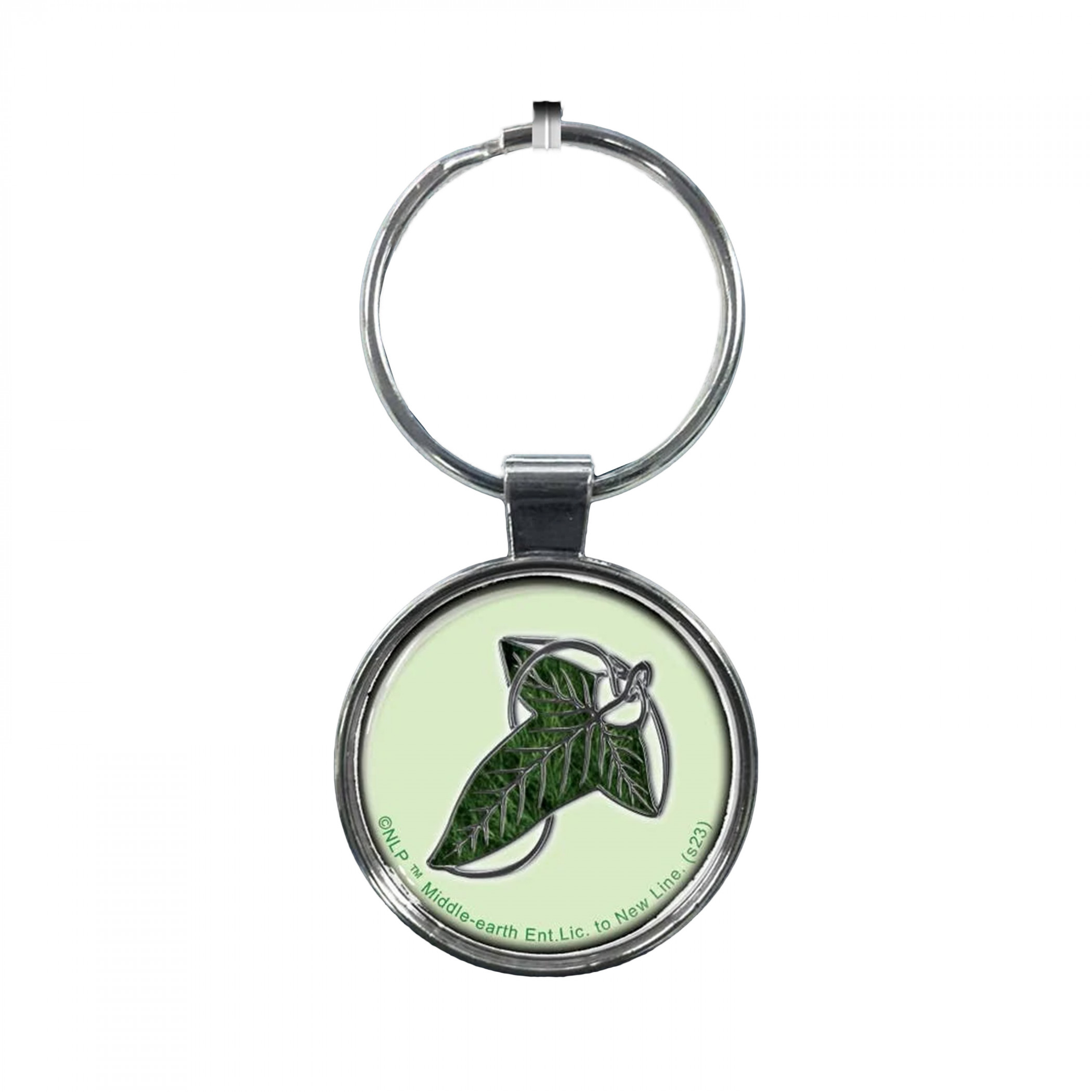 Lord of The Rings Leaf of Lorien Keychain, Green