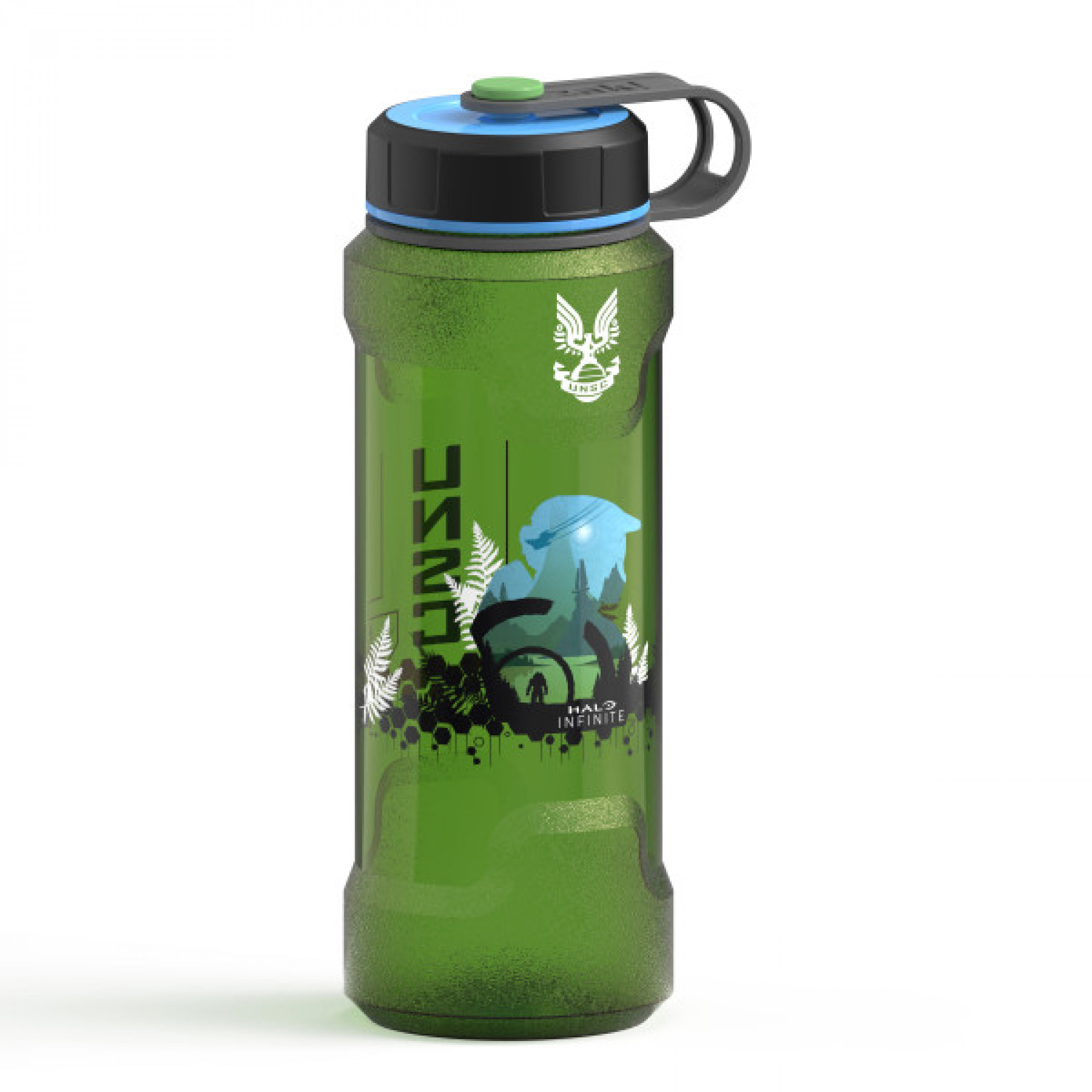Halo Infinite UNSC Rugged Plastic 36oz Water Bottle, Multi-Color