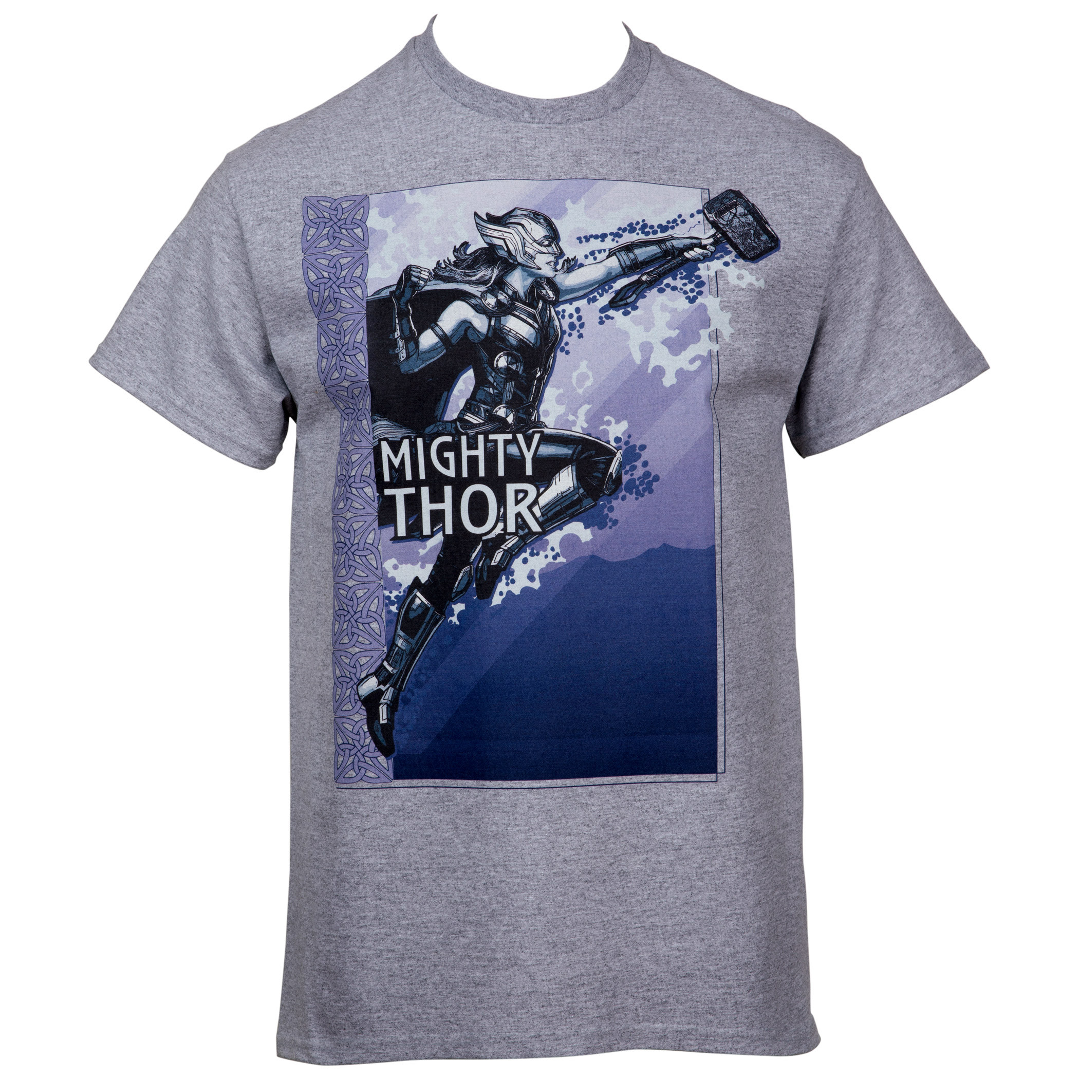 The Mighty Thor Jane Foster Cover Art T-Shirt, Grey