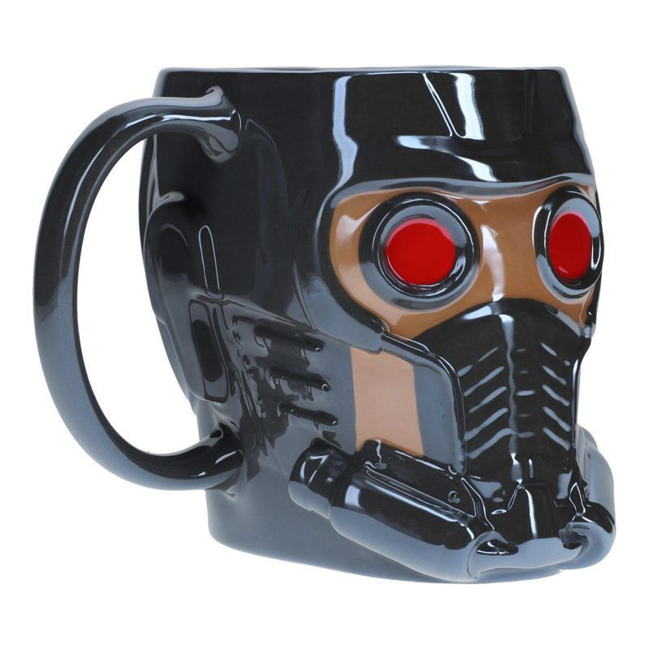 Guardians of The Galaxy Starlord's Helmet 18oz Ceramic Mug, Black