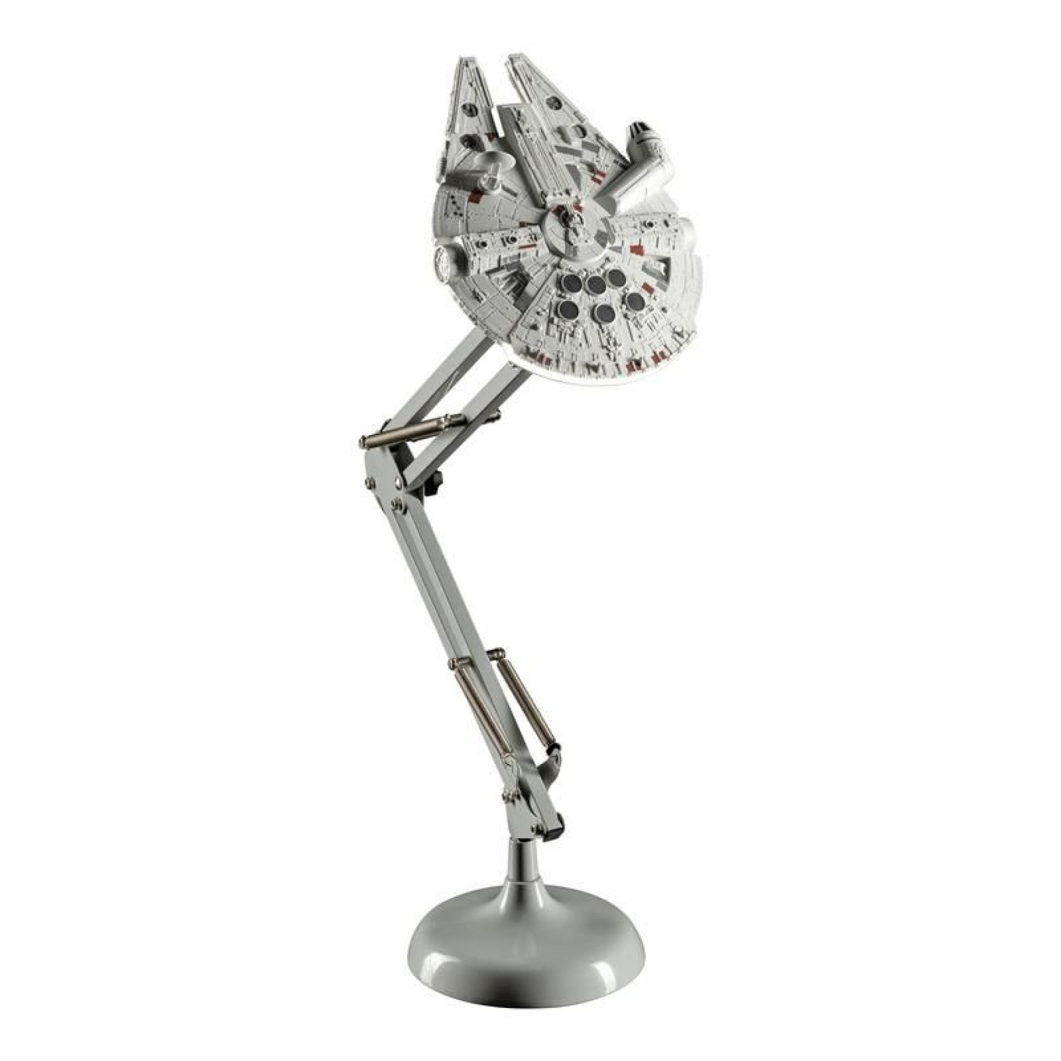 Star Wars Millennium Falcon Posable Desk Light, Grey