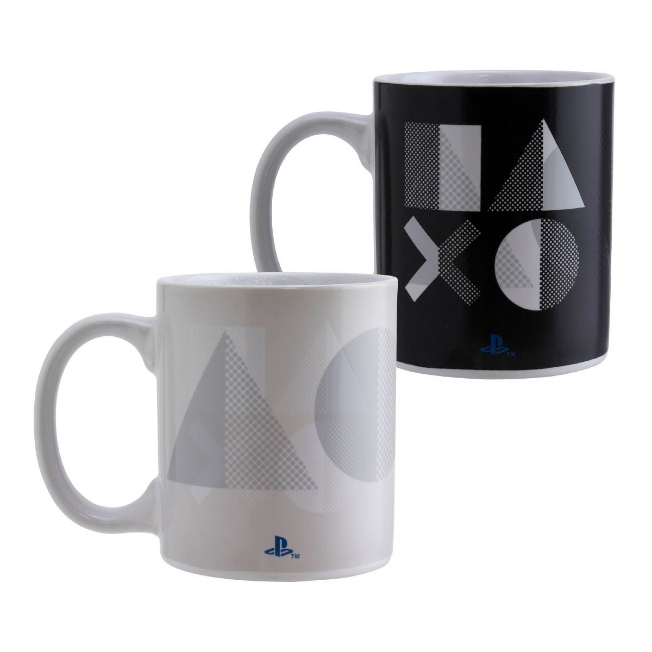 PlayStation PS5 Icons 10oz. Heat Change Ceramic Mug, Multi-Color