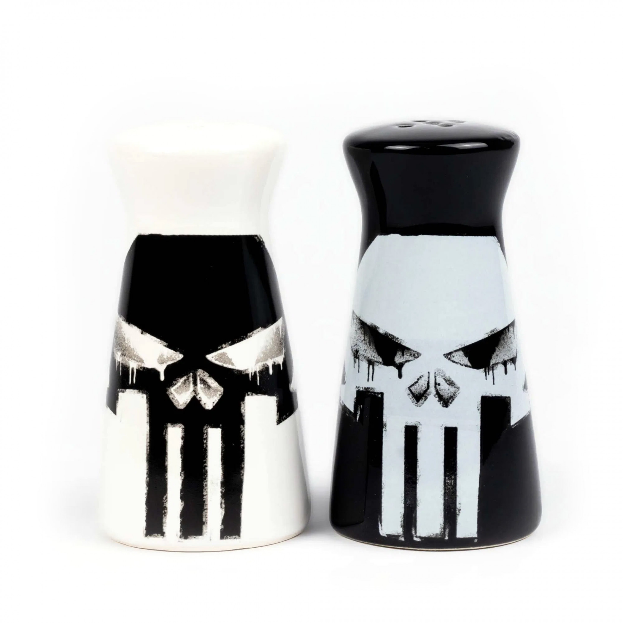 Punisher Salt and Pepper Shakers, Black