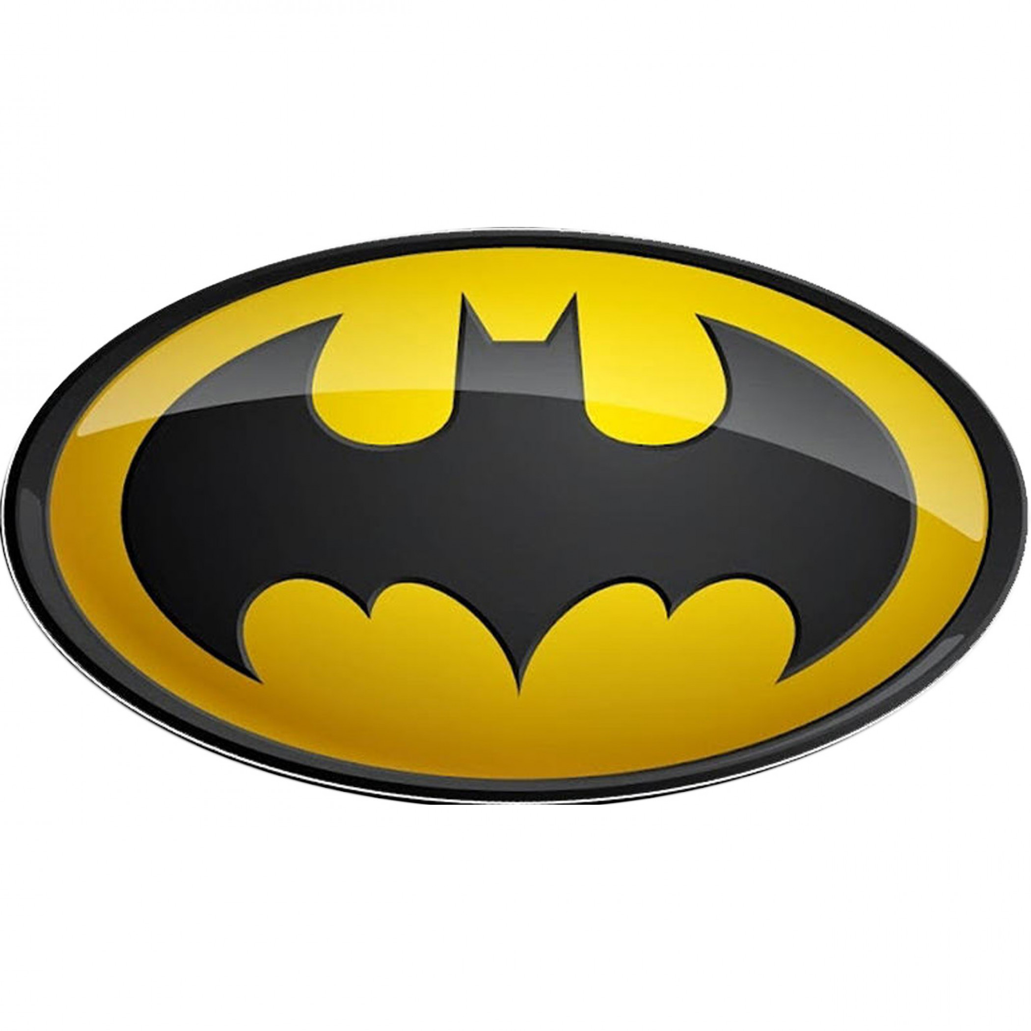 Batman Symbol Acrylic Magnet, Multi-Color