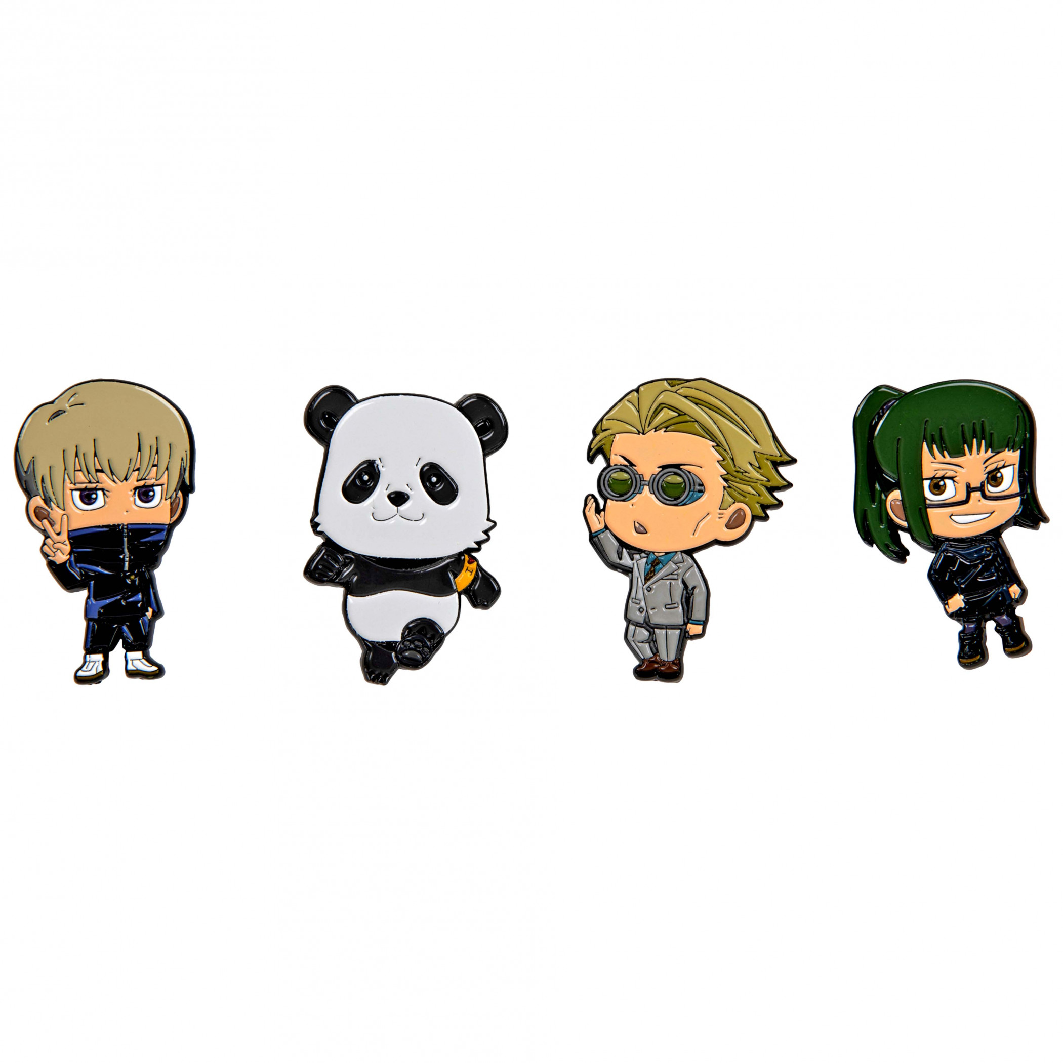 Jujutsu Kaisen Sophomore & Nanami Lapel Pin Set, Multi-Color