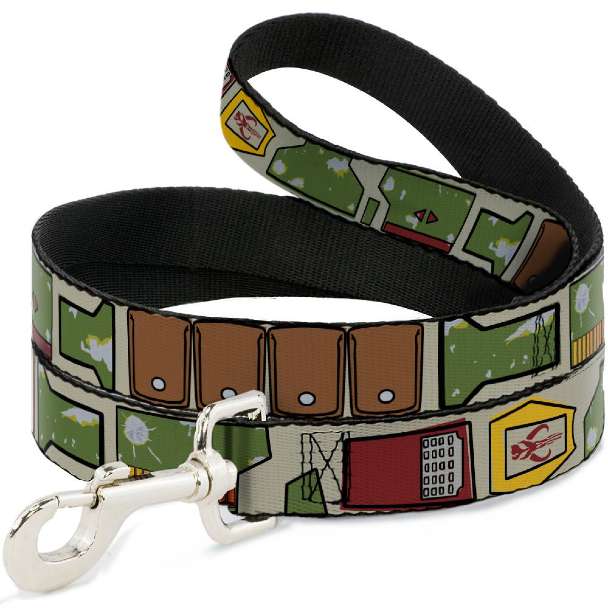 Star Wars Boba Fett Costume Style Dog Leash, Multi-Color