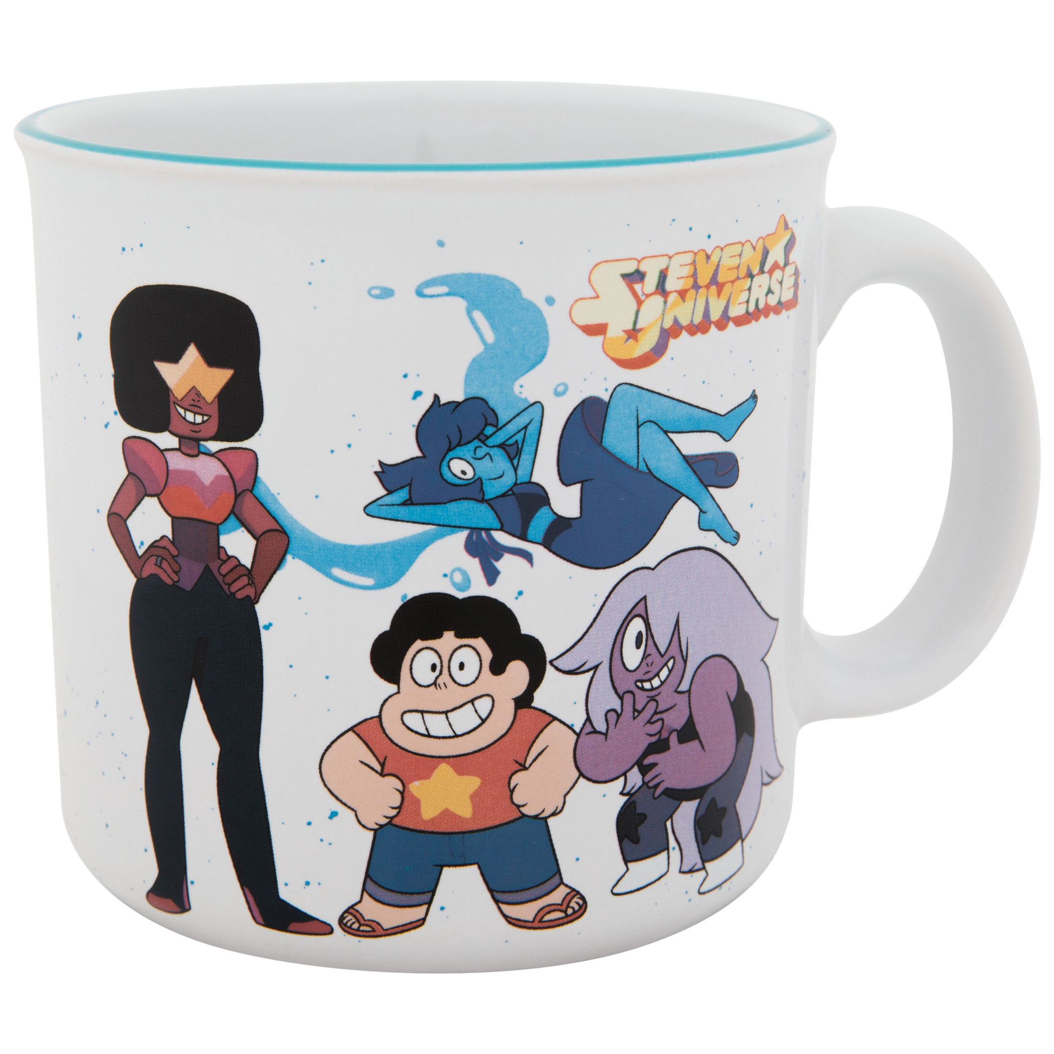 Steven Universe Cast 20oz Jumbo Ceramic Camper Mug, White