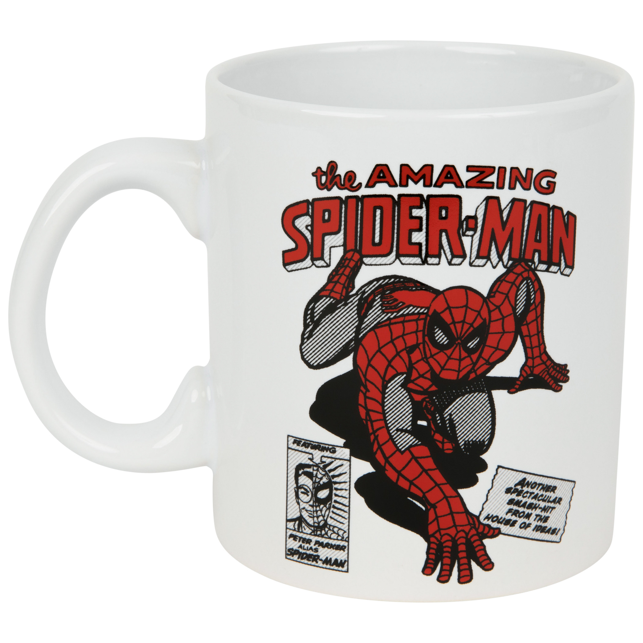 The Amazing Spider-Man Retro Crawl 20oz Jumbo Ceramic Mug, White