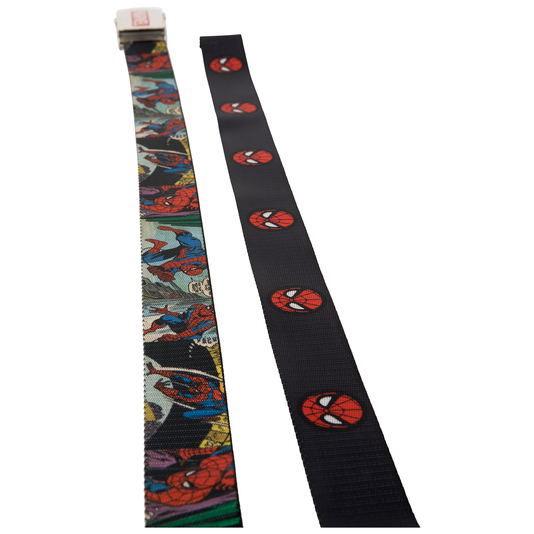 Spider-Man Retro Comic Panels Interchangeable Belt | Comic-Shirts.com