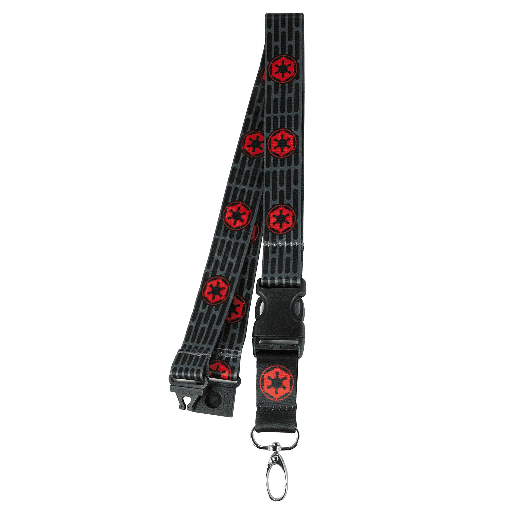 Star Wars Empire Repeating Logo Lanyard, Black
