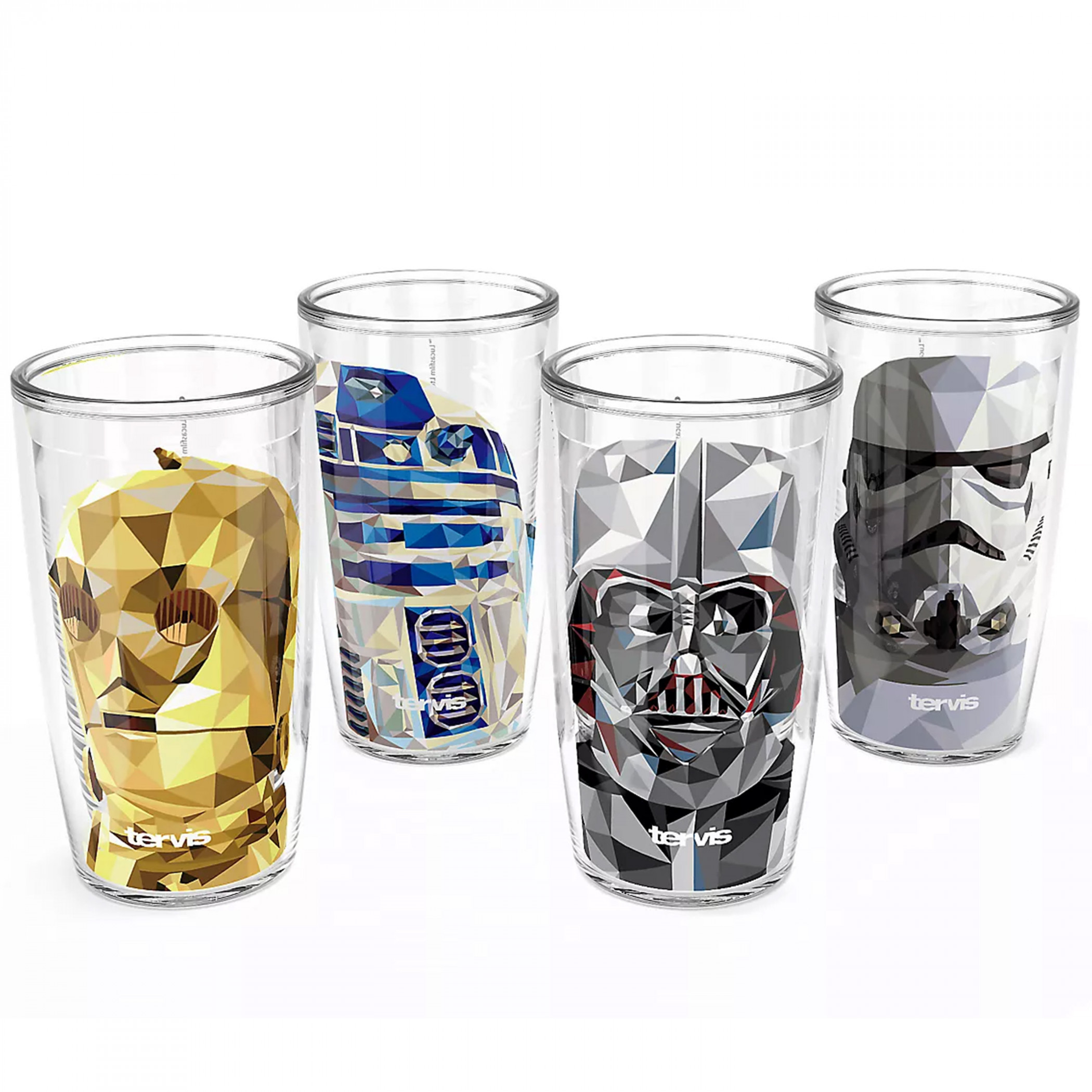 Star Wars Cubed Collection 16oz Tervis® Tumblers 4-Pack, Multi-Color