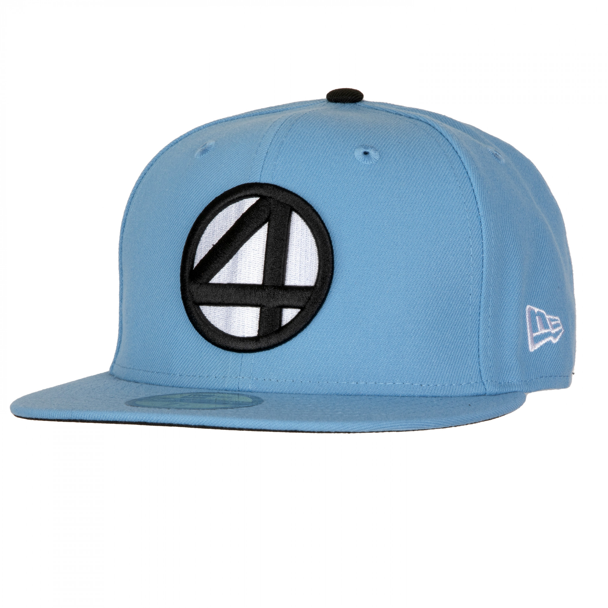 Fantastic Four Logo New Era 59Fifty Fitted Hat, Blue