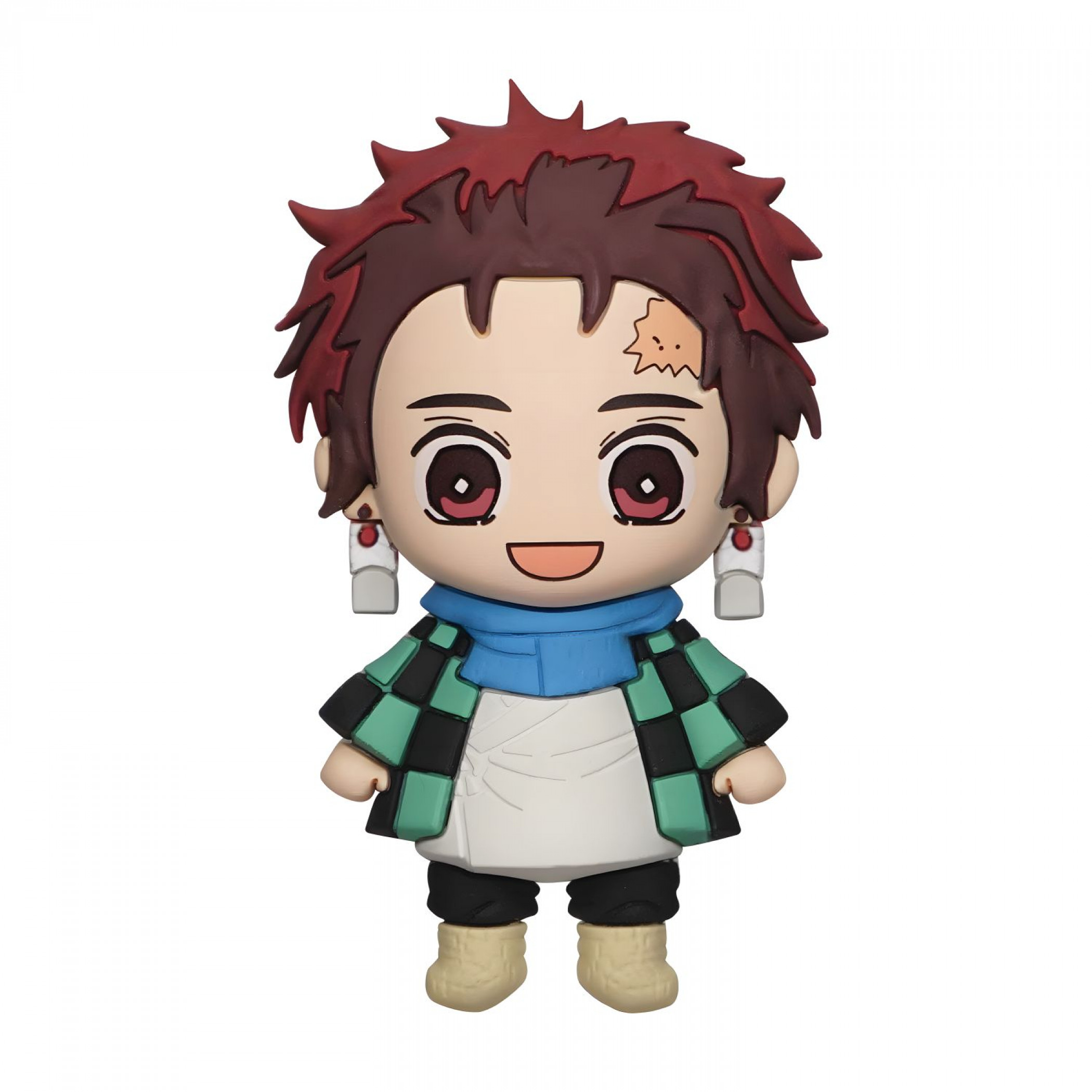 Demon Slayer Tanjiro 3D Foam Magnet, Multi-Color
