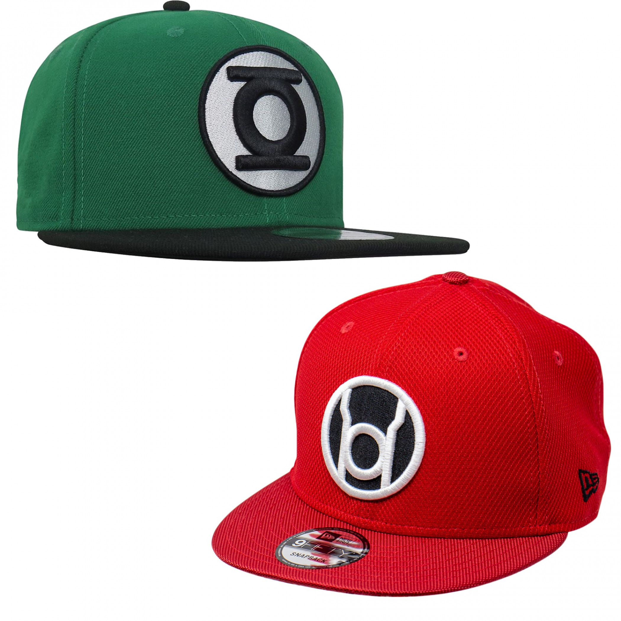 Green Lantern vs Red Lantern 9Fifty Hat Combo, Green