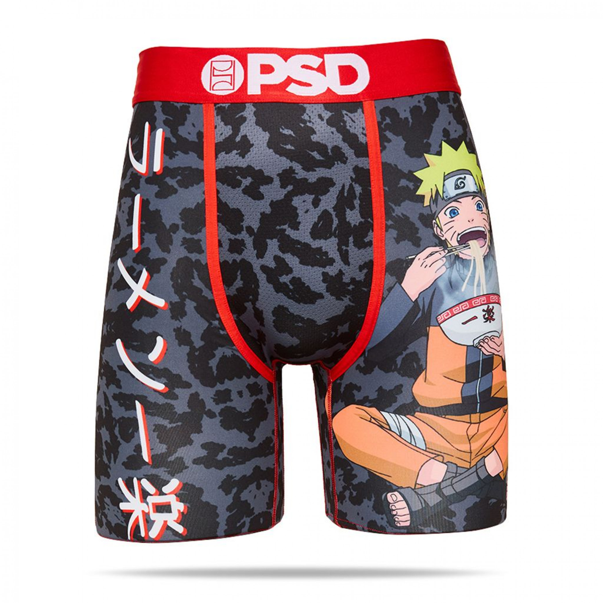 Naruto Shippuden Ramen Bowl PSD Boxer Briefs, Black