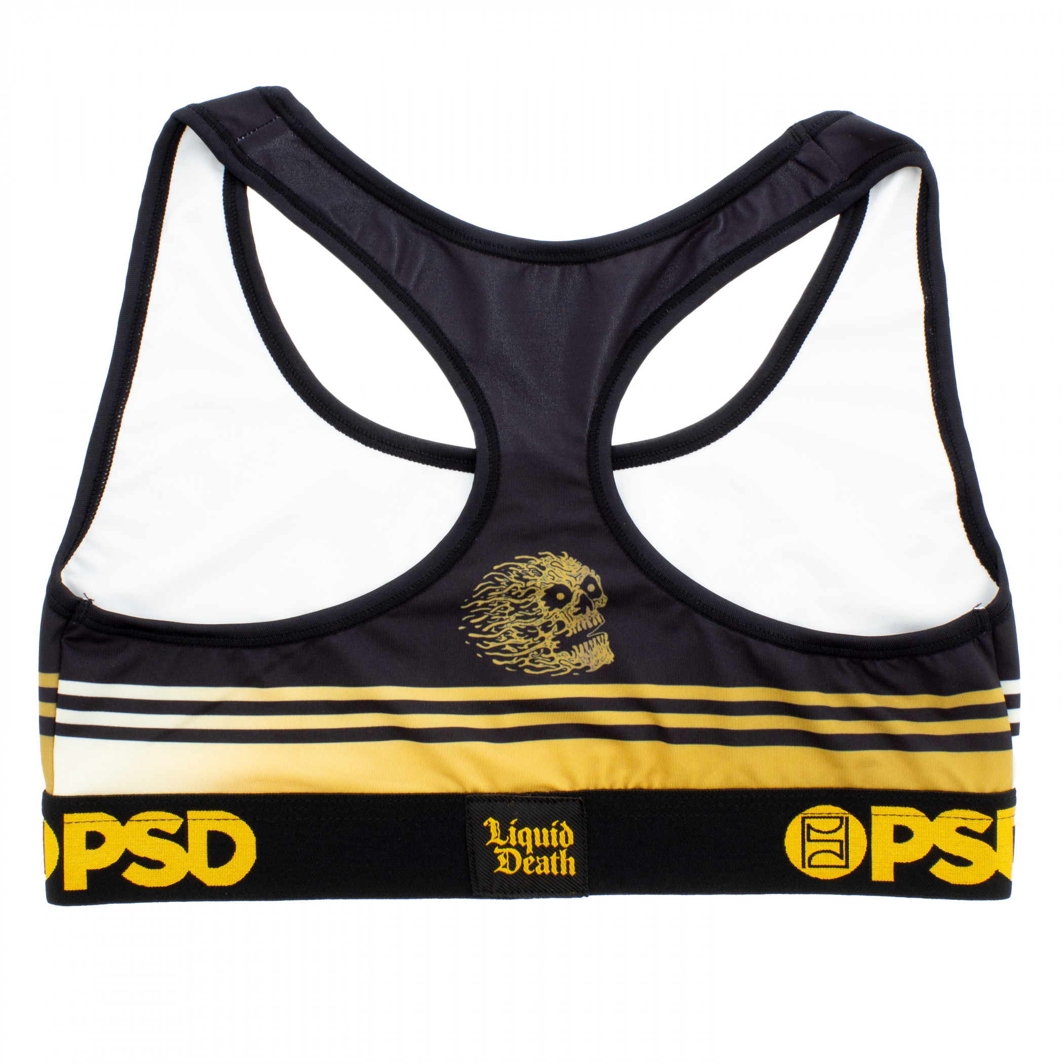 Liquid Death Tie-Dye PSD Sports Bra