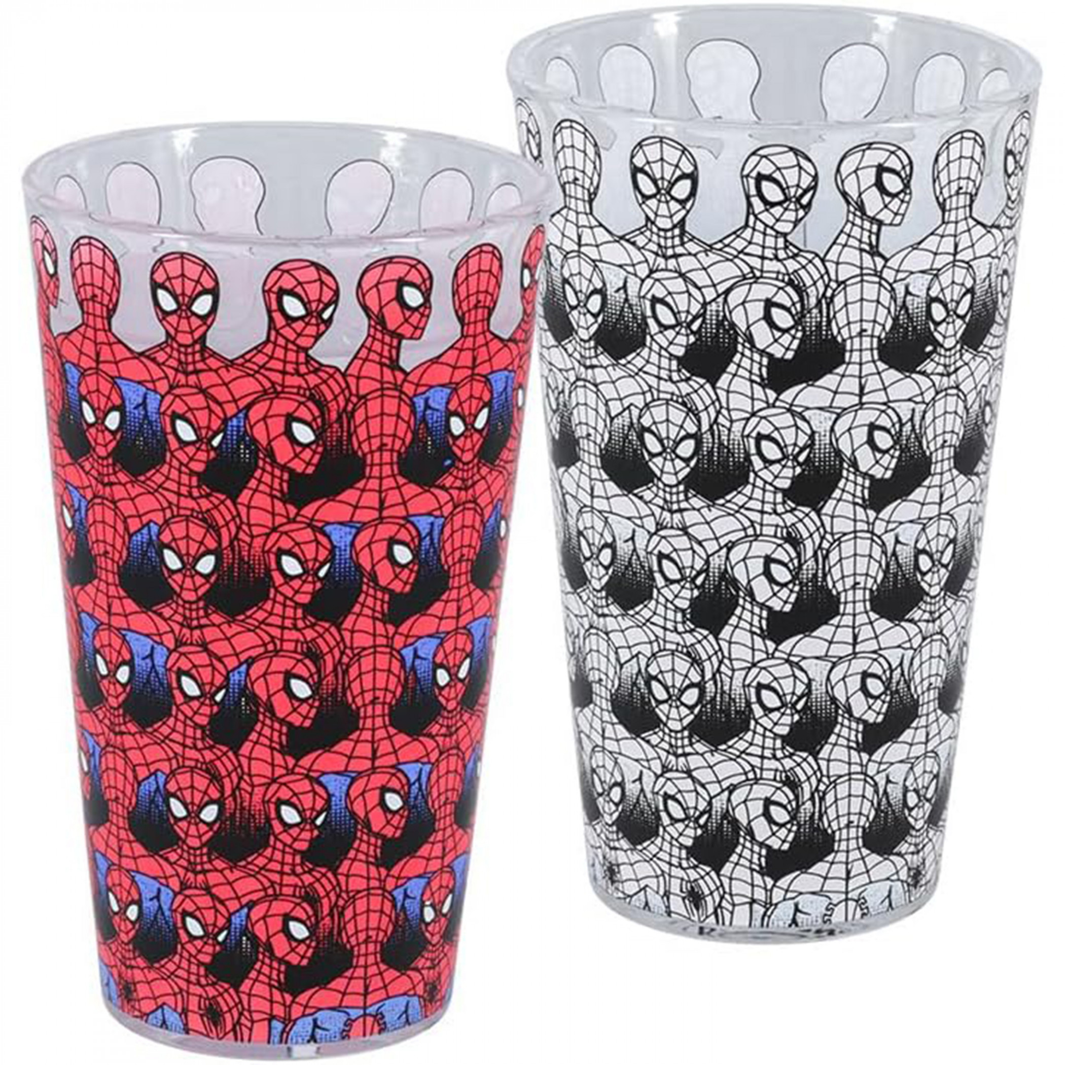 Spider-Man Character Turn-Around Color Changing Pint Glass, Multi-Color