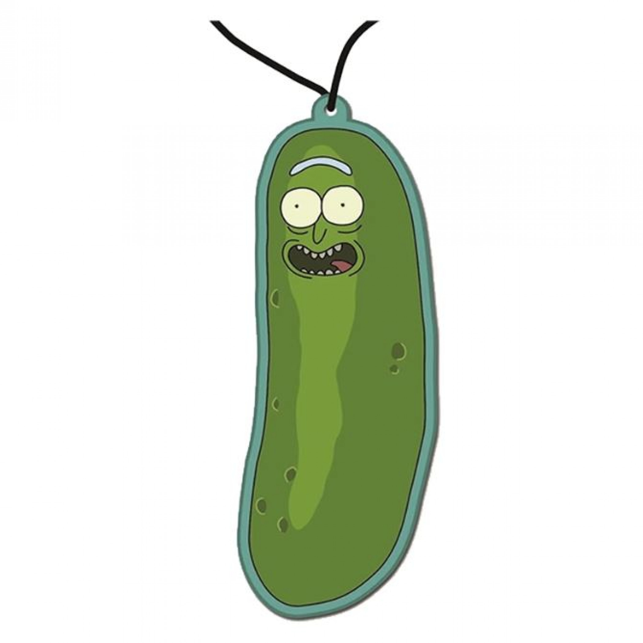 Rick and Morty Pickle Rick Air Freshener, Green