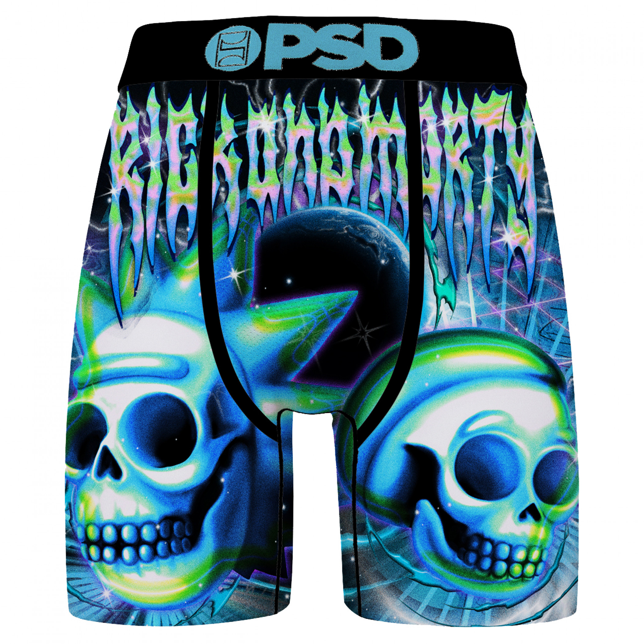 Rick and Morty Skulls PSD Boxer Briefs, Multi-Color