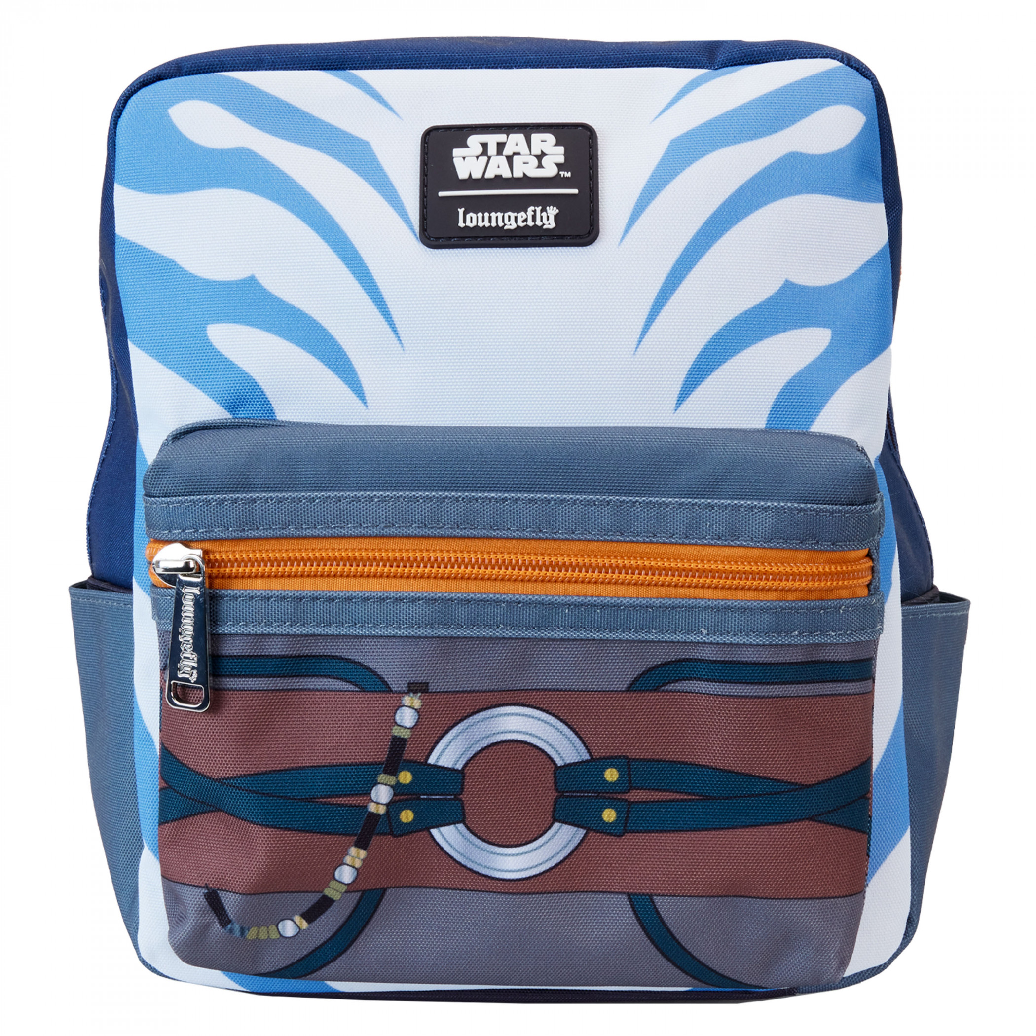 Star Wars Ahsoka Square Cosplay Mini Backpack By Loungefly, Multi-Color