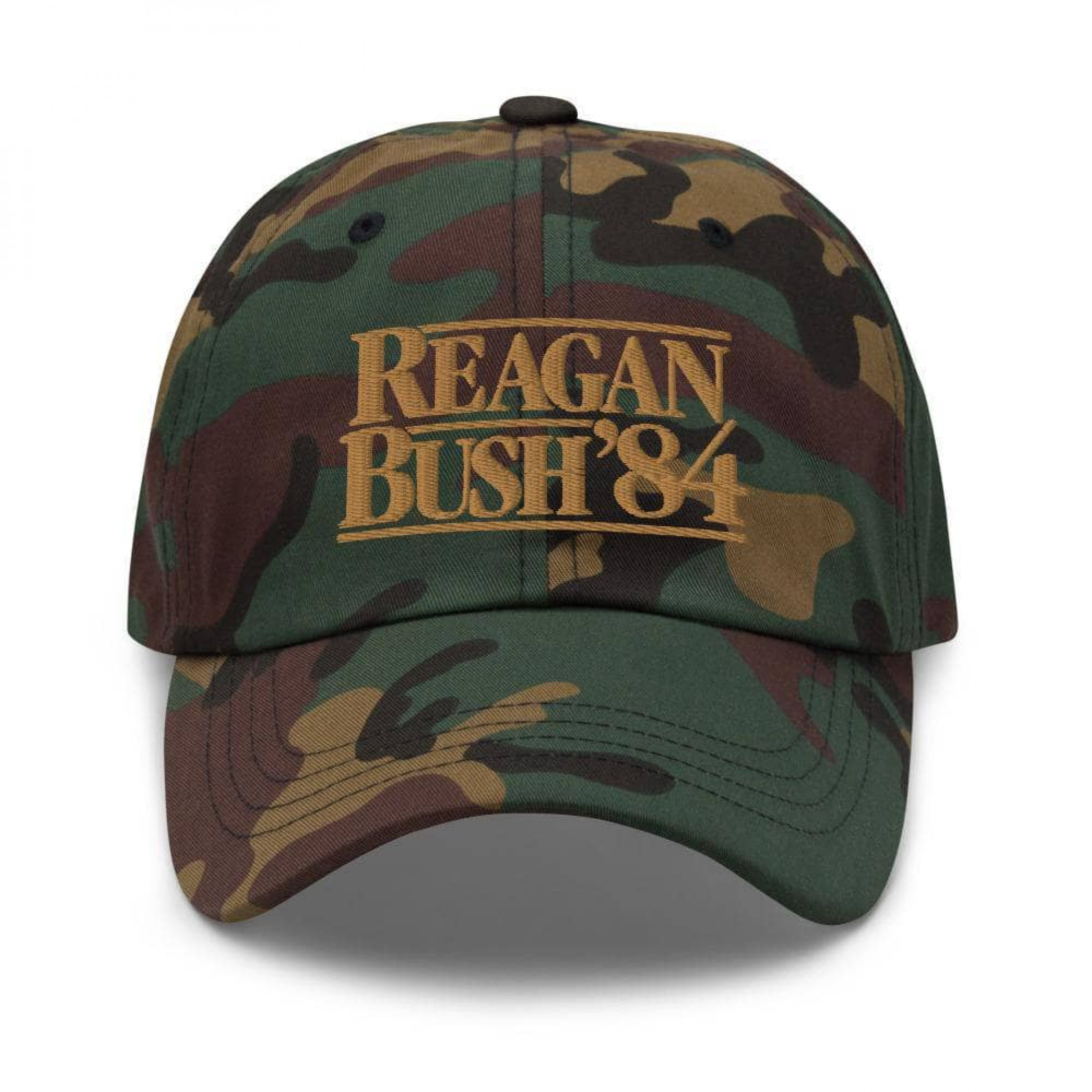 Reagan Bush 84 Camo Dad Hat