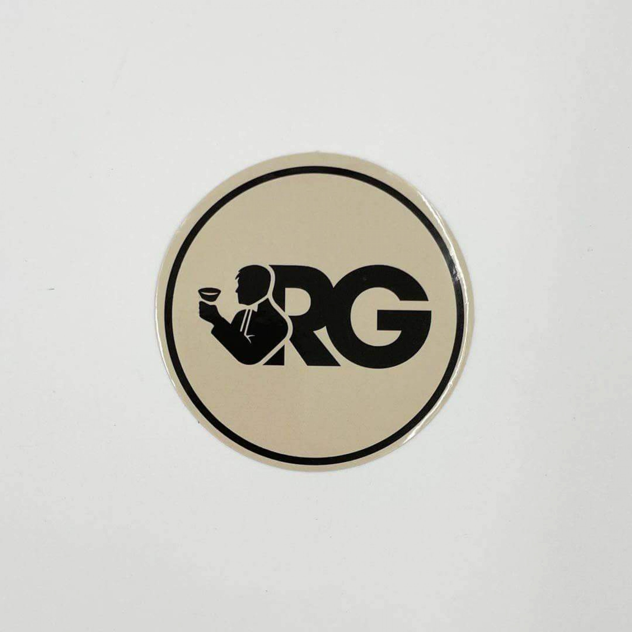 RG Toasting Man Sticker