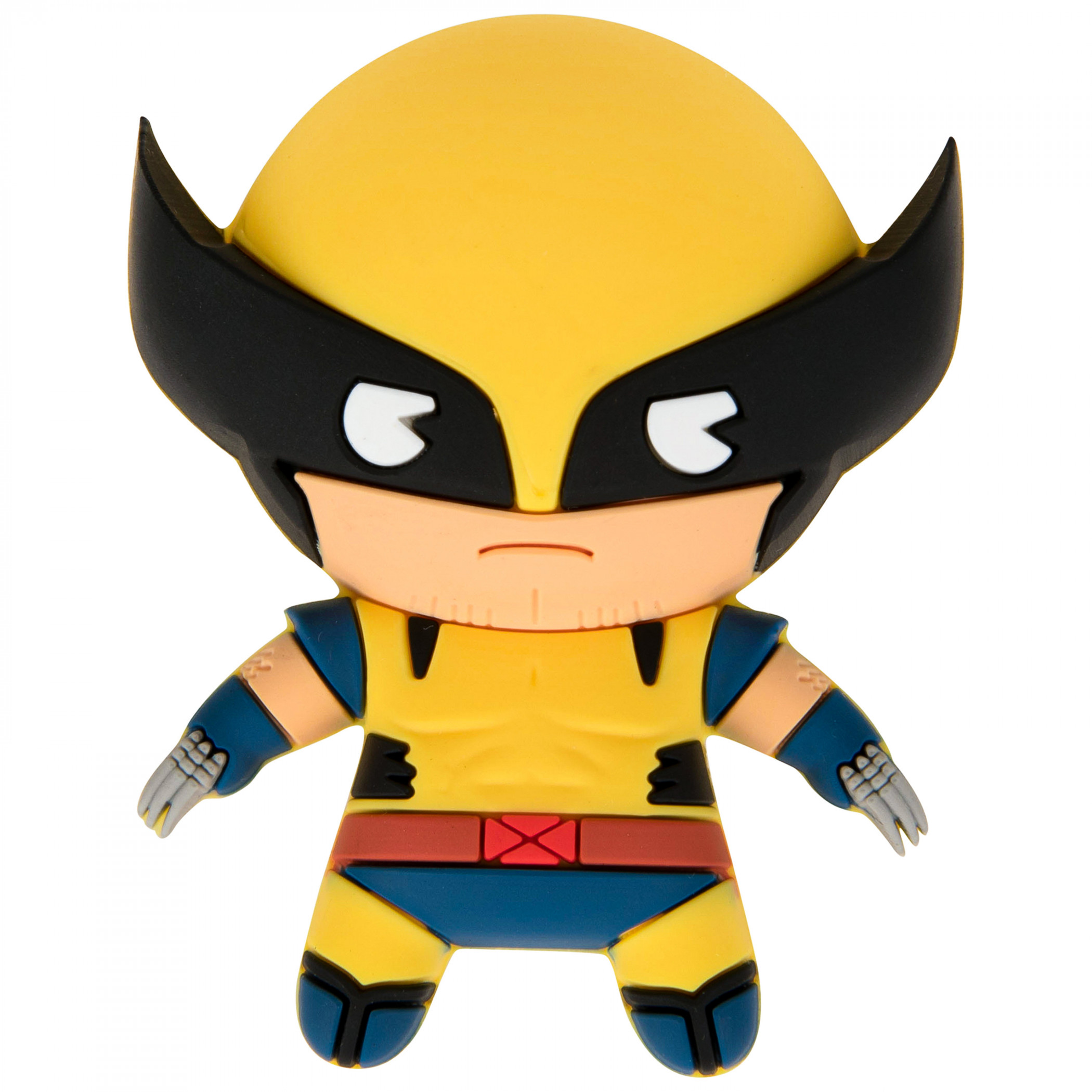 Wolverine Chibi 3D Foam Magnet, Multi-Color