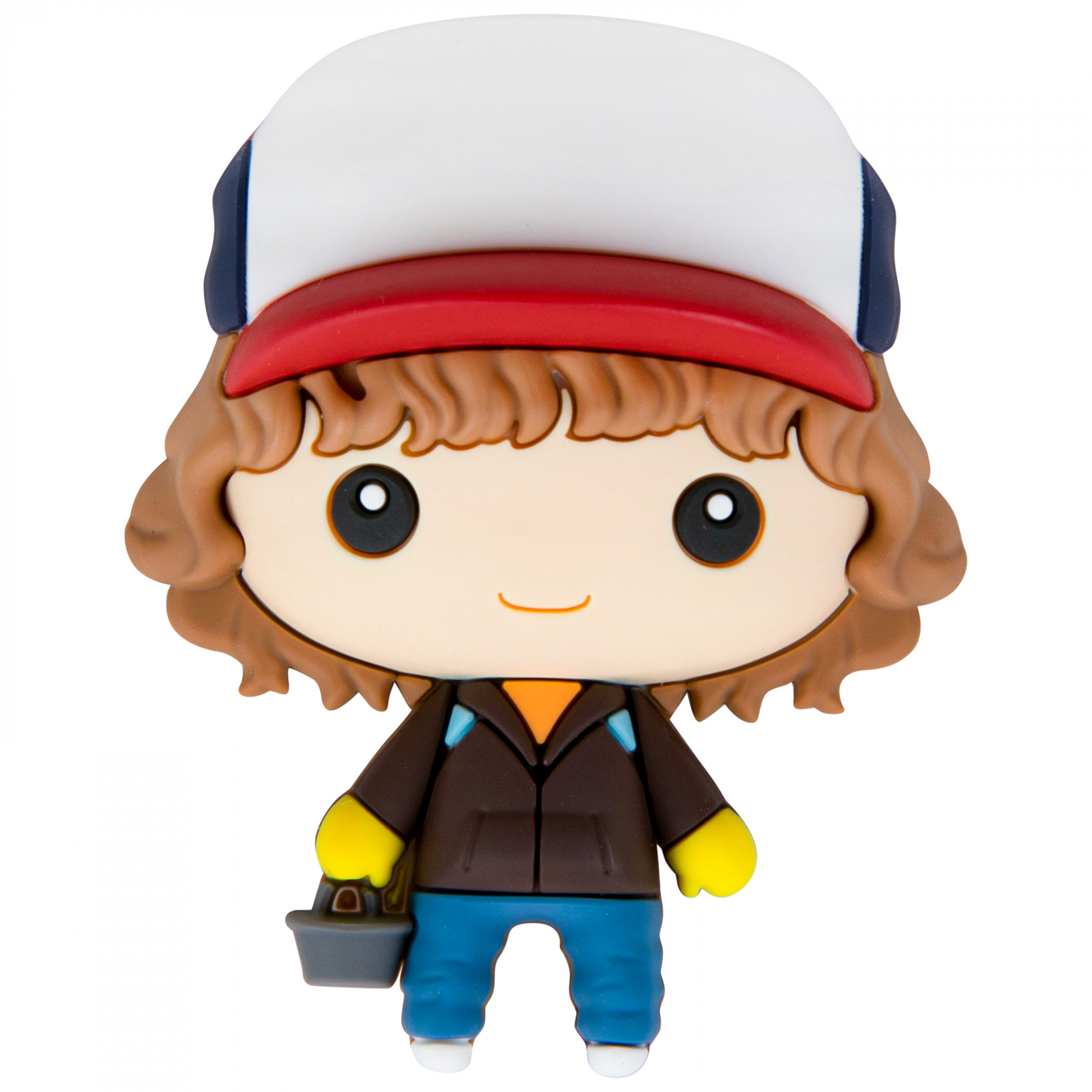 Stranger Things Dustin 3D Foam Magnet, Multi-Color