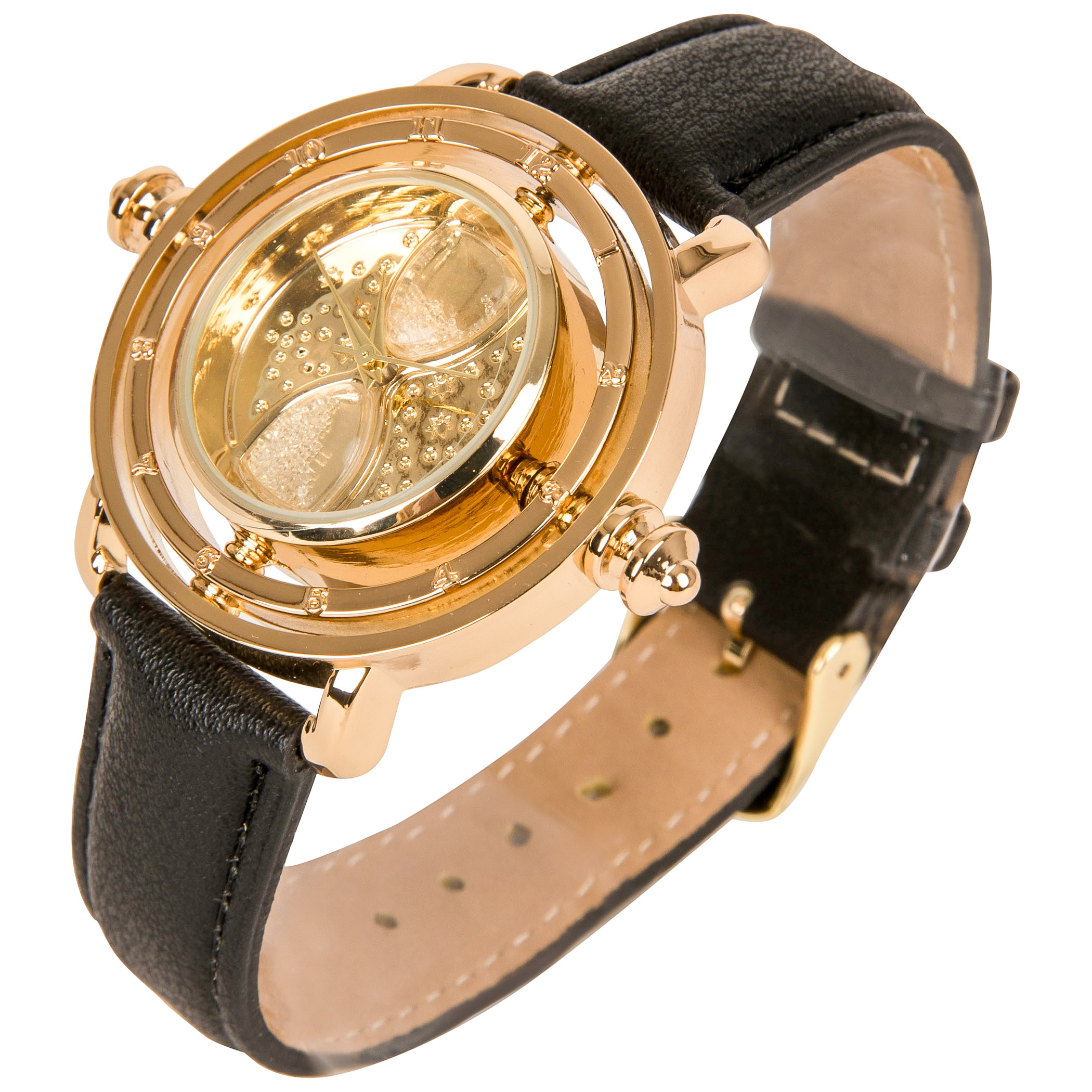 Harry Potter Time Turner Analog Watch, Gold