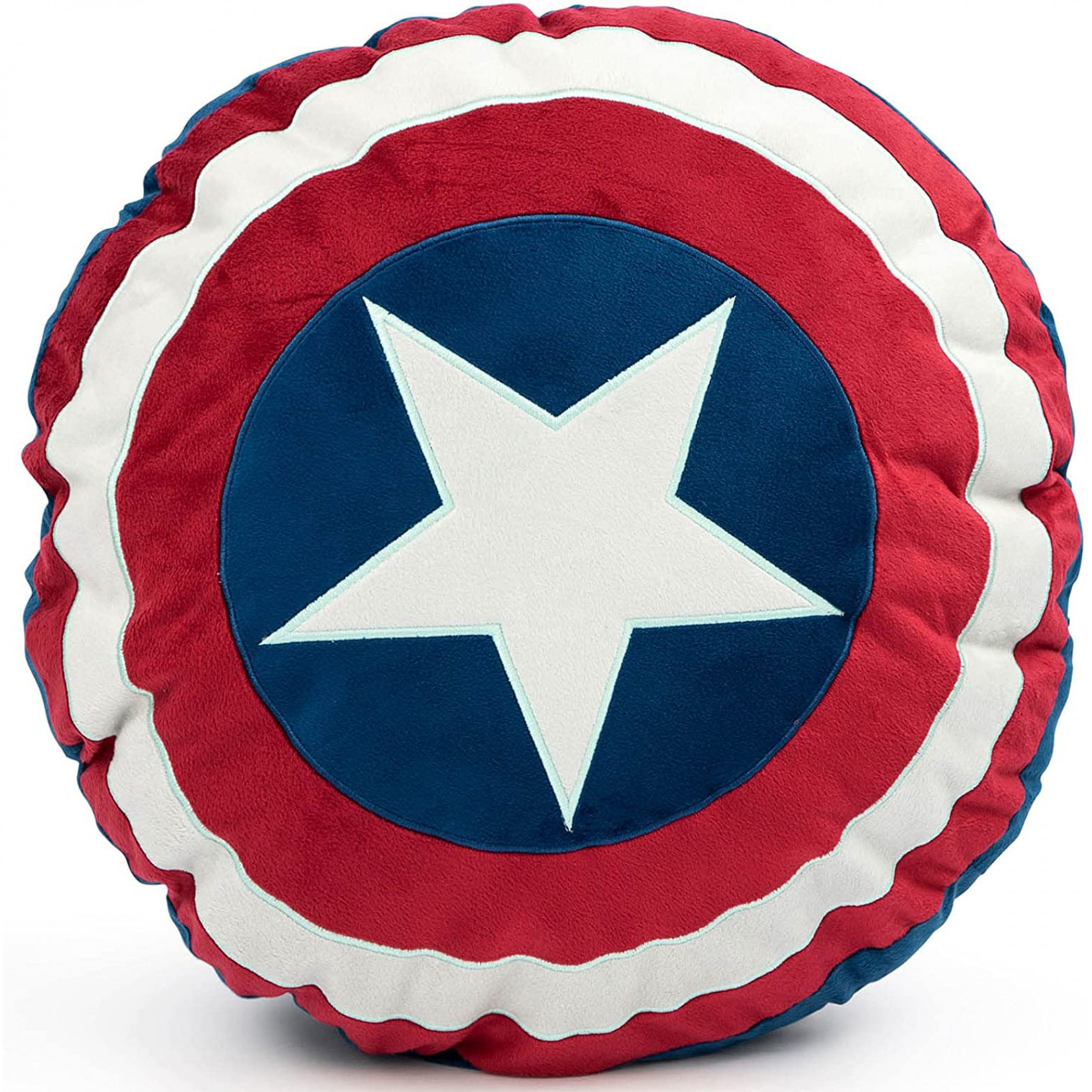 Marvel Comics Captain America Shield 13' Decorative Pillow, Multi-Color