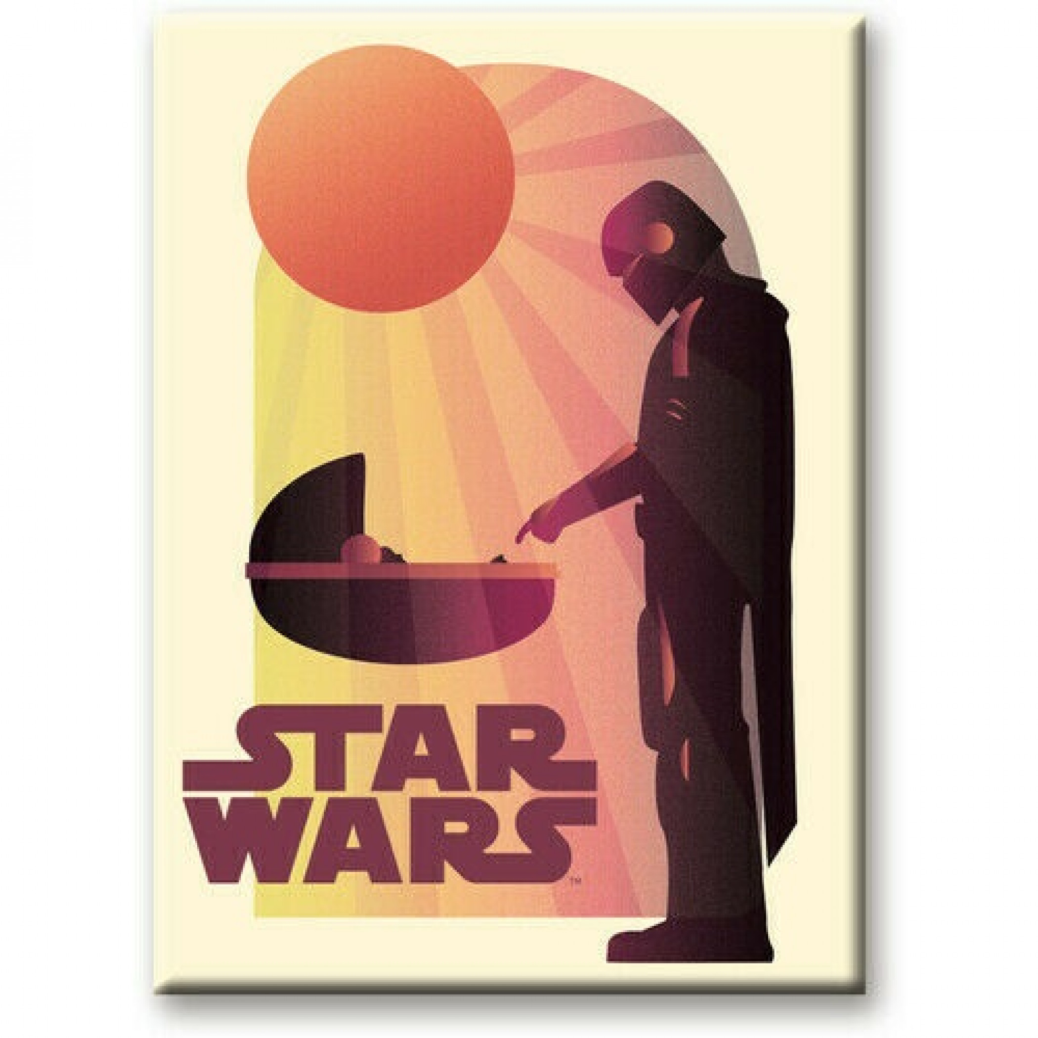 Star Wars The Mandalorian The Child Grogu Meet Magnet, Multi-Color