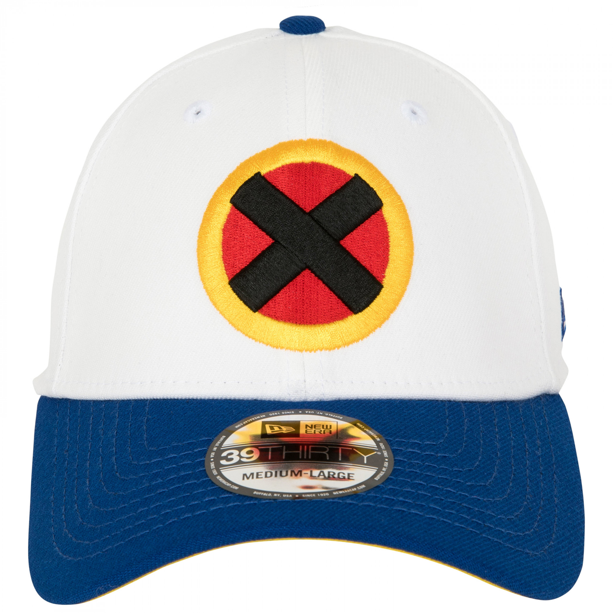 X-Men Logo Home Colors New Era 39Thirty Fitted Hat Multi-Color