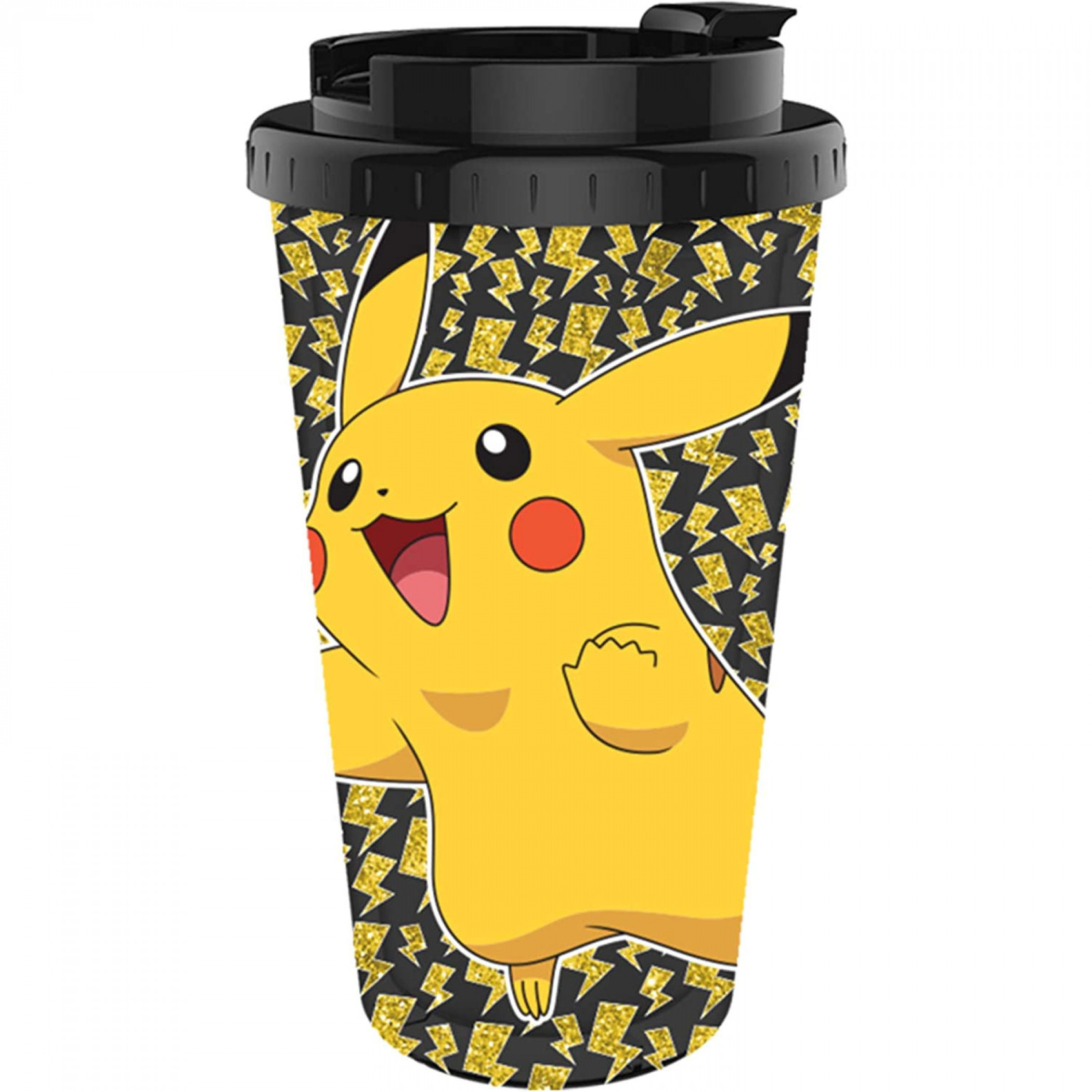 Pokemon Pikachu 16 Ounce Travel Mug, Yellow