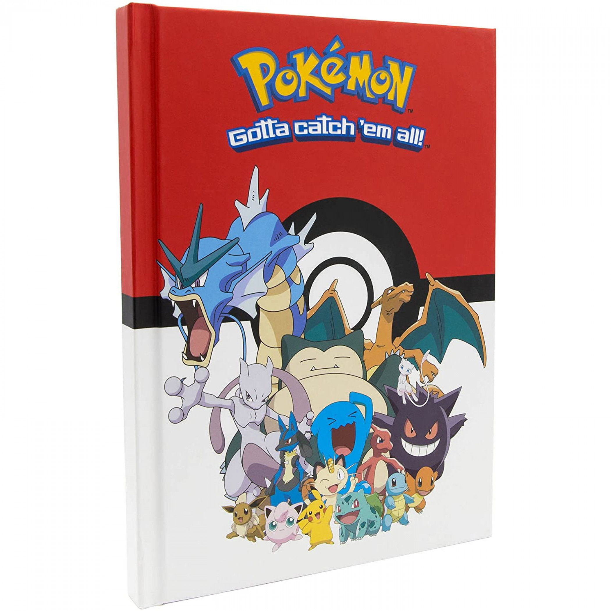 Pokemon Hardcover 6' x 8' Journal, Red