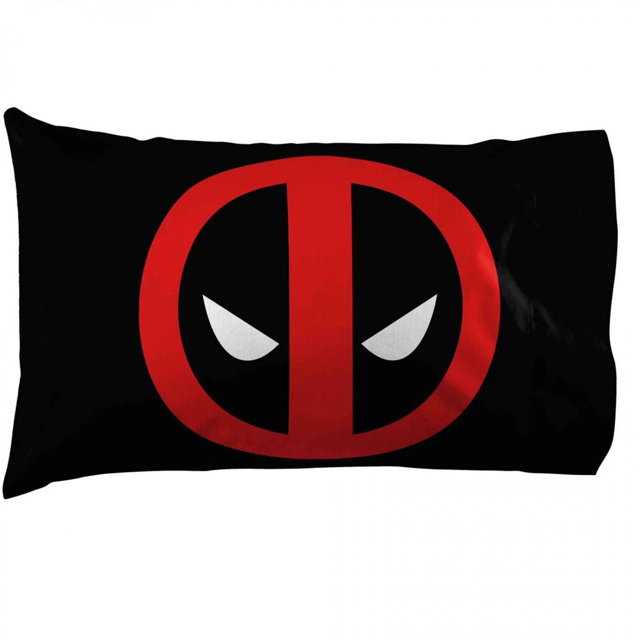 Deadpool Symbol 1-Pack Pillowcase, Black