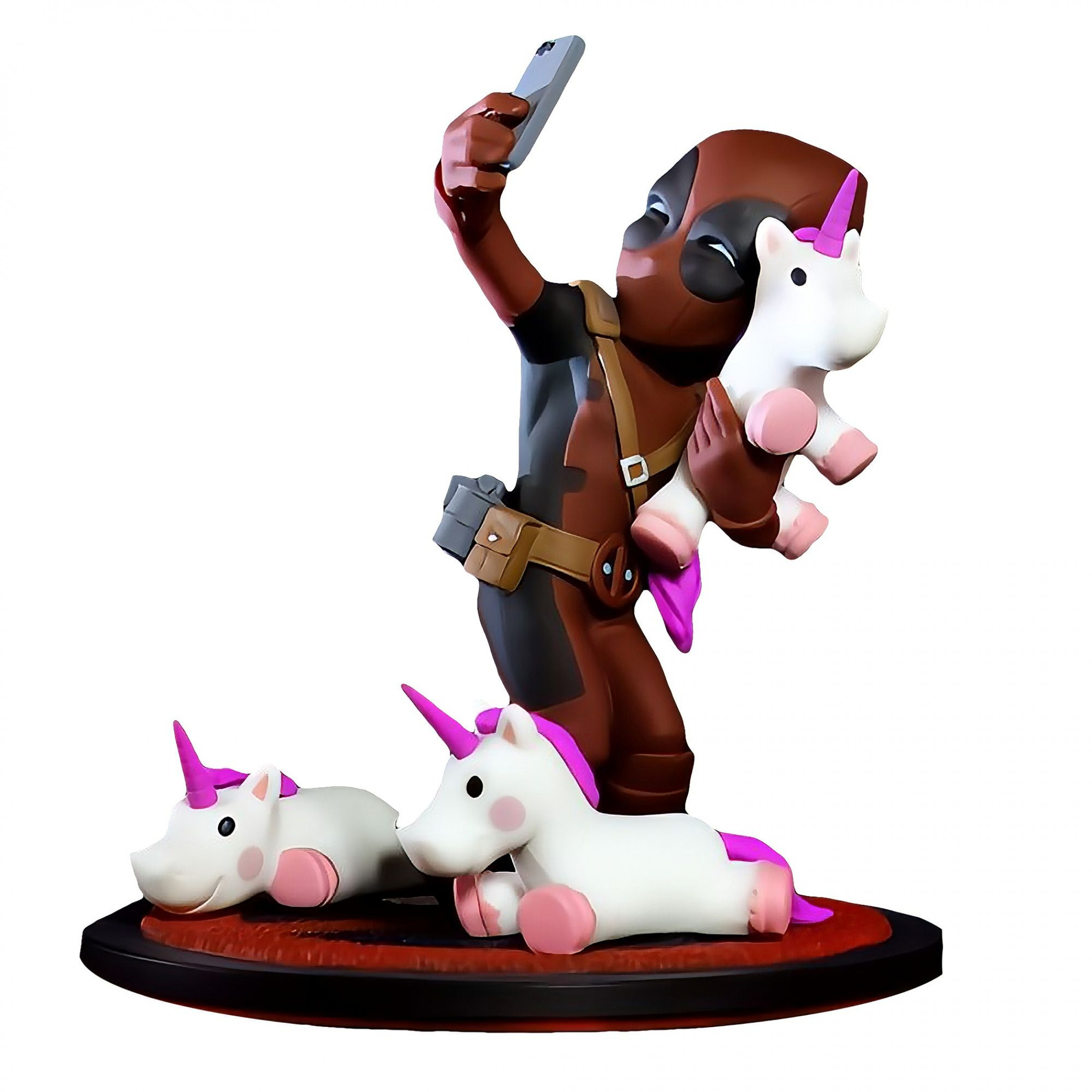 Deadpool #Unicornselfie Q-Fig Diorama, Multi-Color