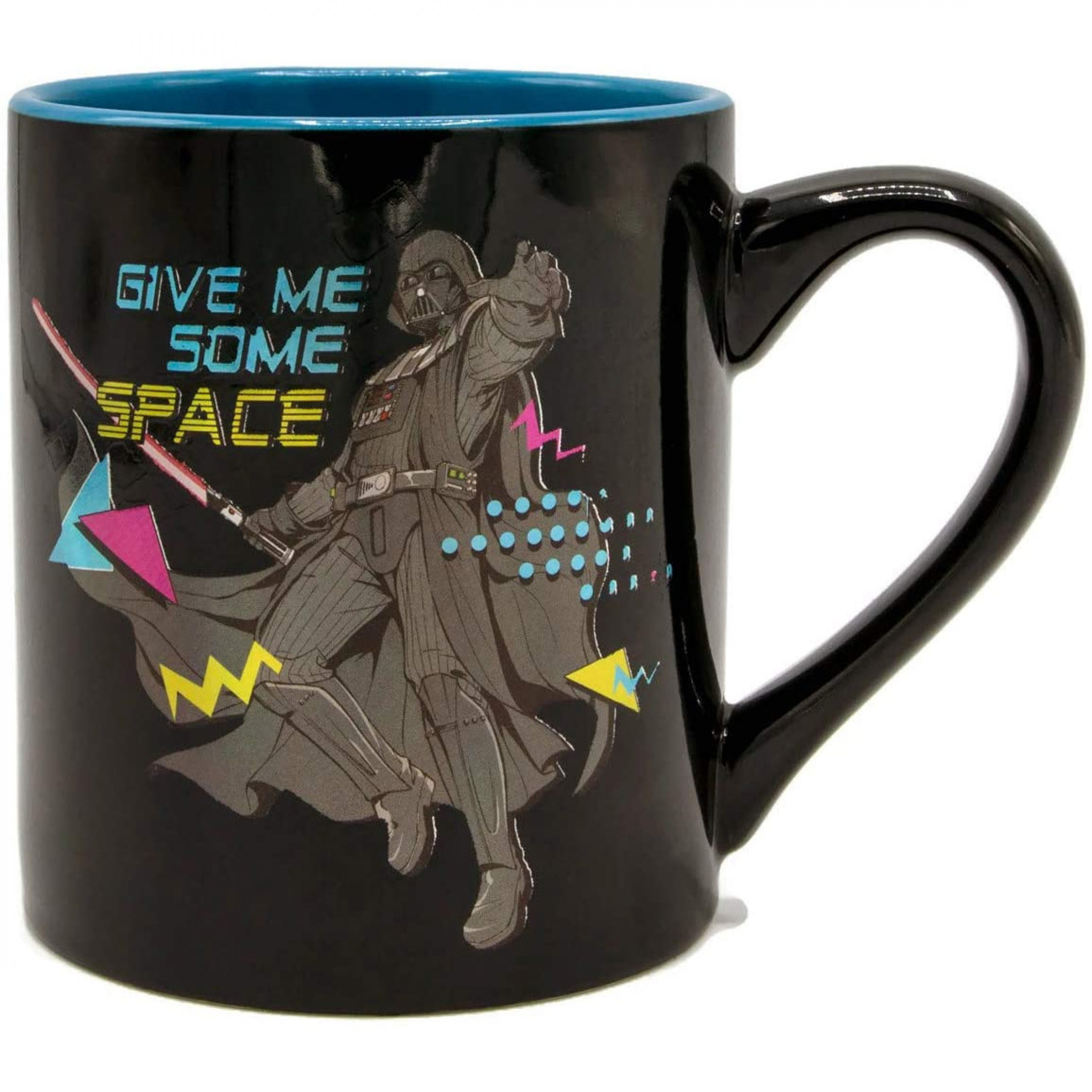 Star Wars Give Me Some Space 14 Ounce Ceramic Mug, Black