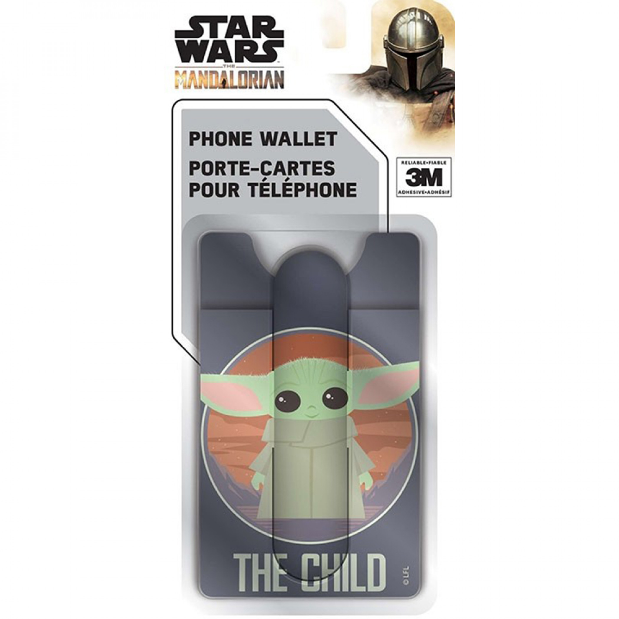 Star Wars The Mandalorian Grogu 3-in-1 Mobile Wallet, Multi-Color