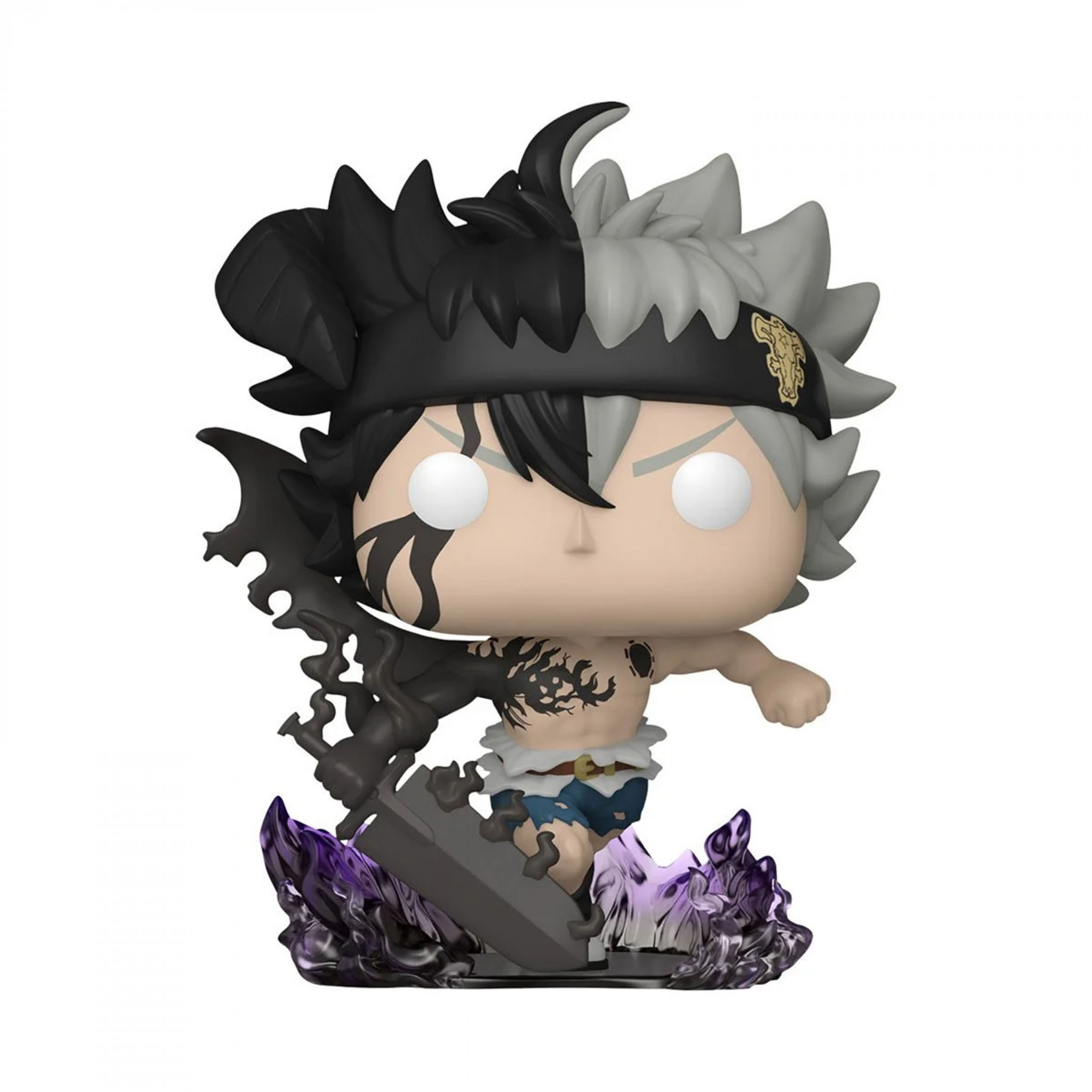 Black Clover Black Asta Glow-in-the-Dark Funko Pop! Vinyl Figure, Multi-Color