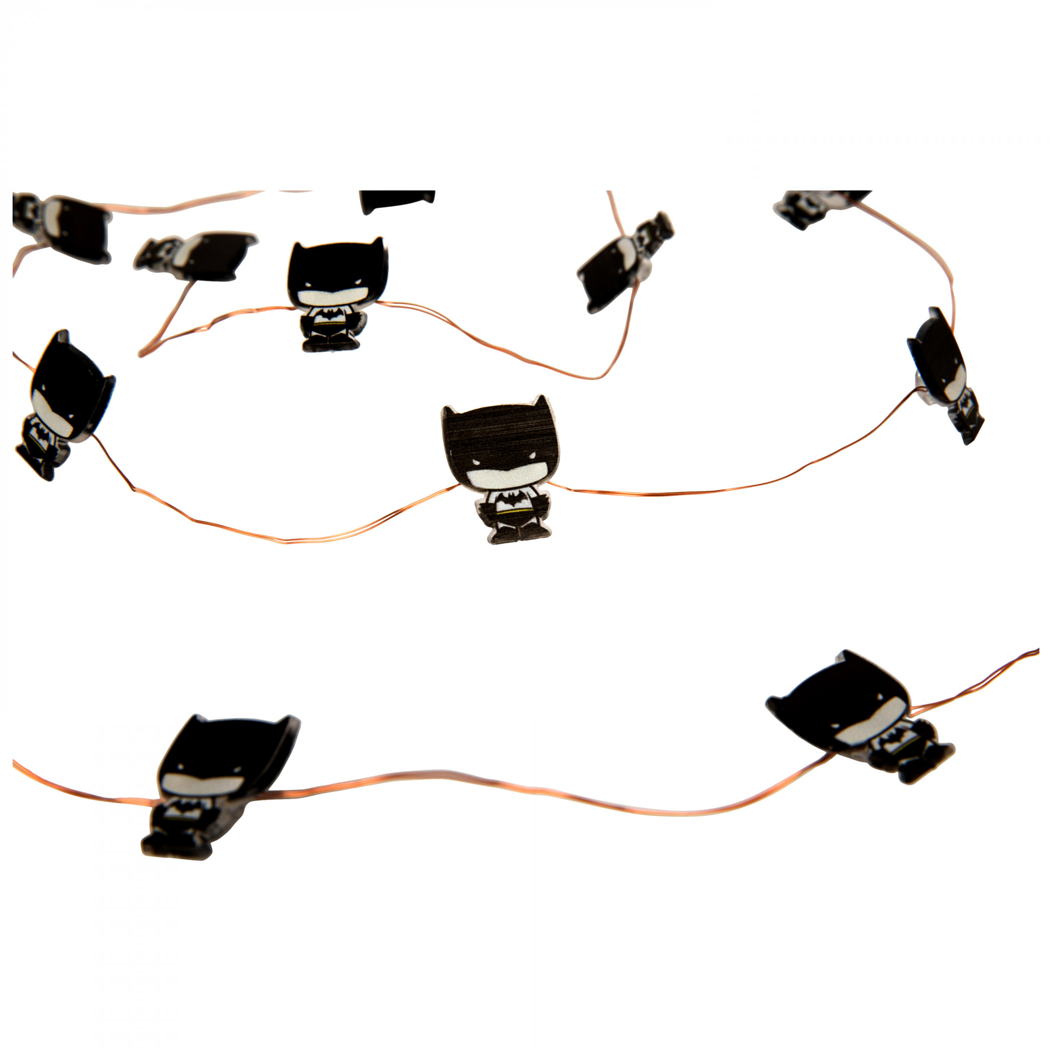 Batman Chibi 20-Piece Copper String Lights Set, Multi-Color