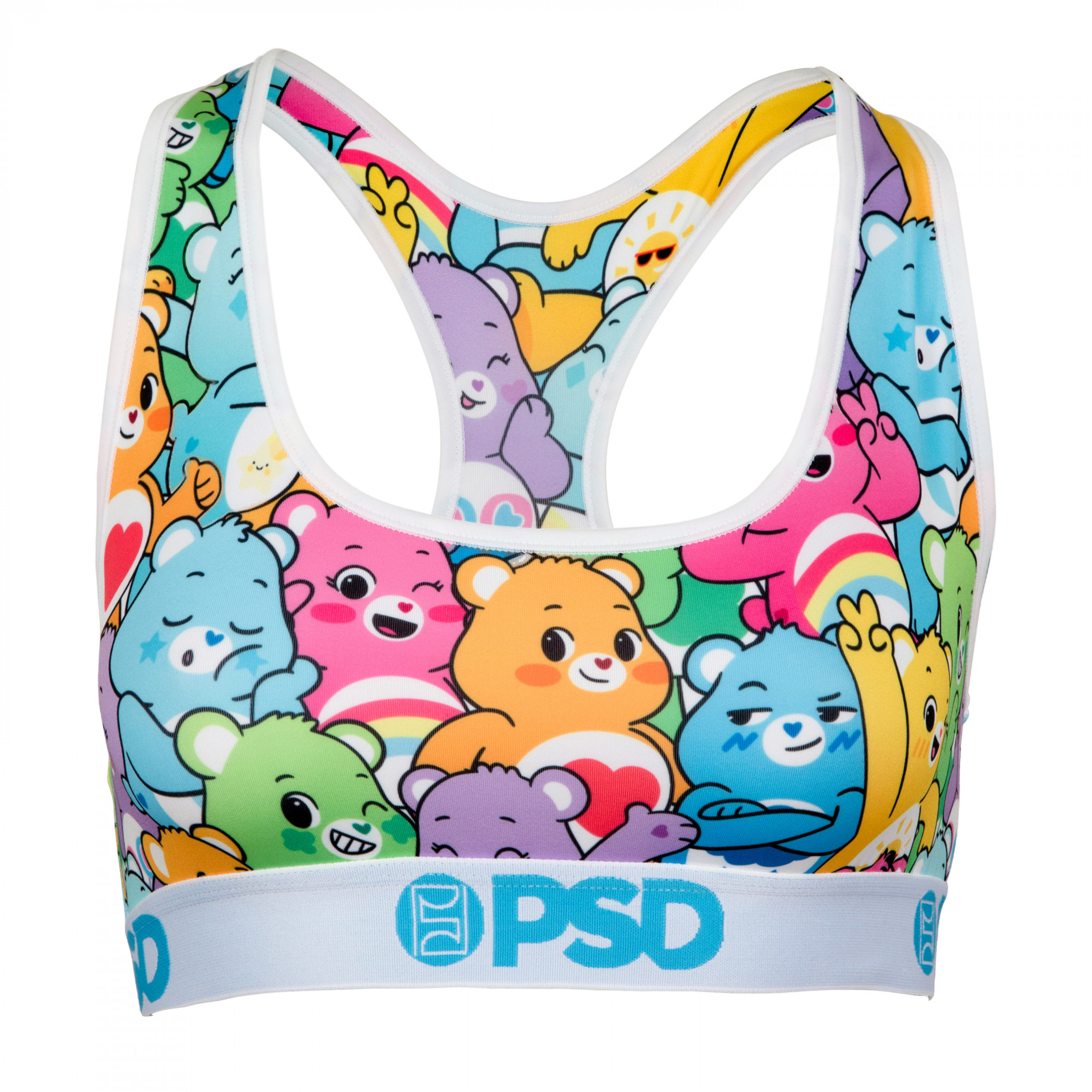 Care Bears Crew PSD Sports Bra, Multi-Color