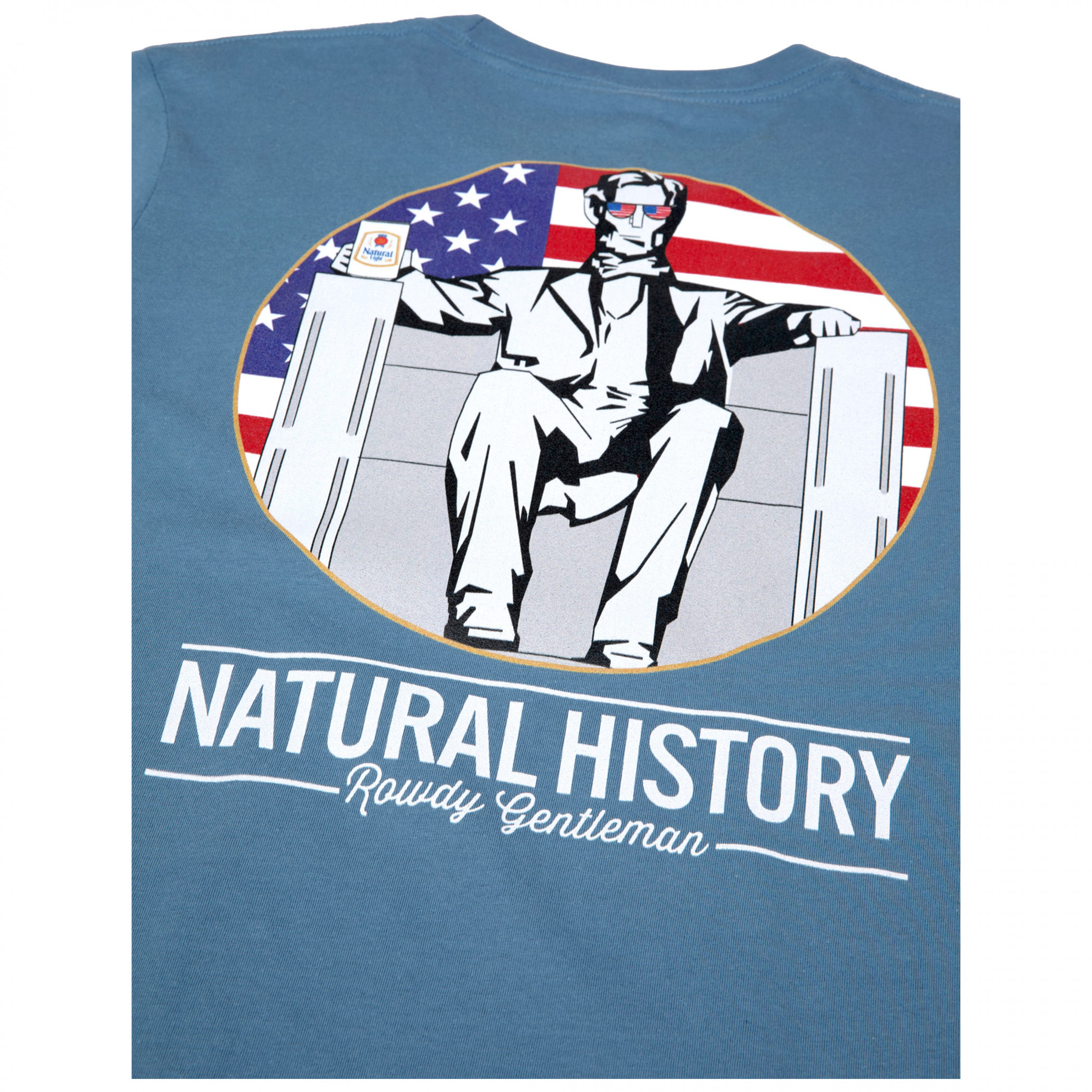 Natural Light Honest Abe's Natural History T-Shirt