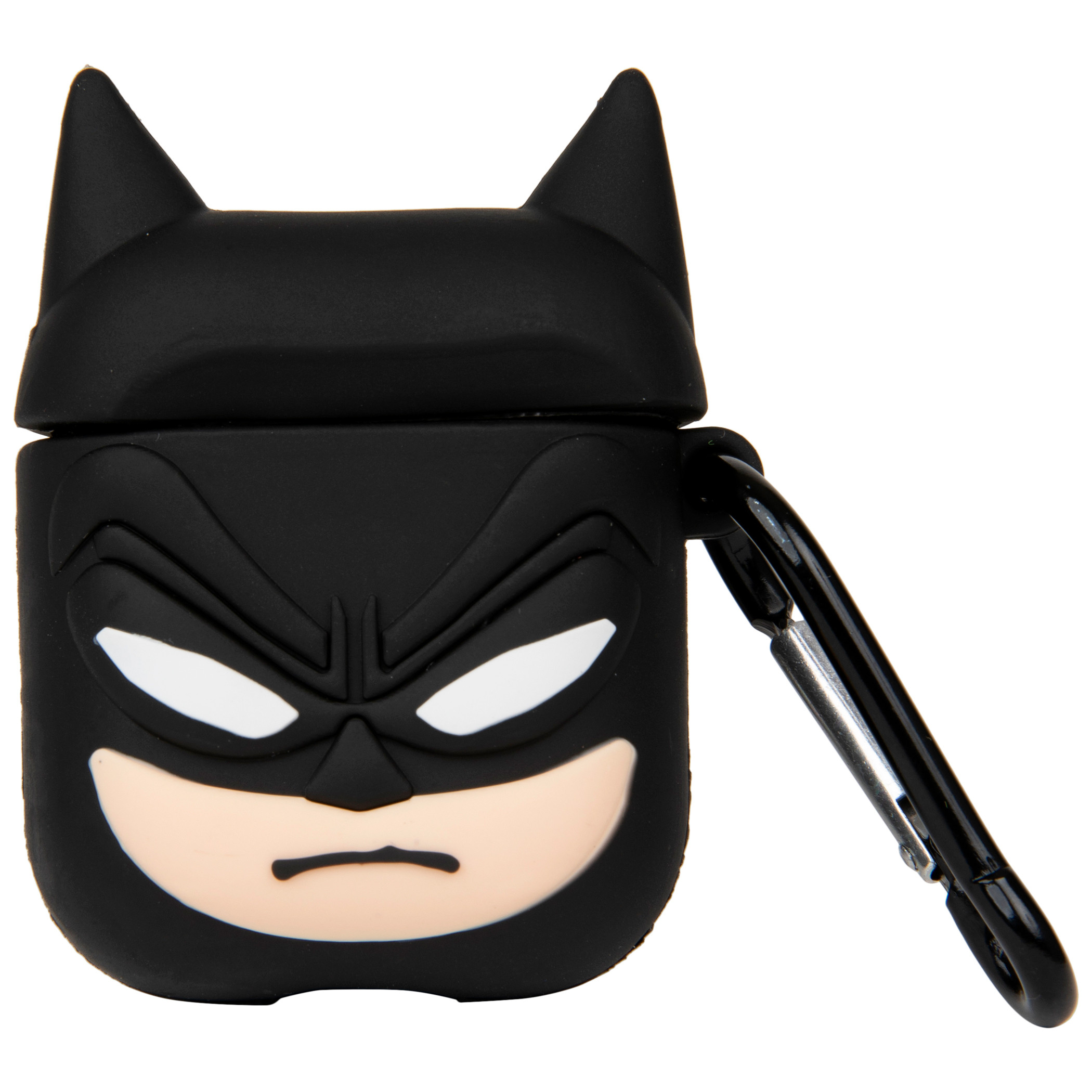 DC Comics Batman Cowl of The Bat Head AirPod Case Cover, Black